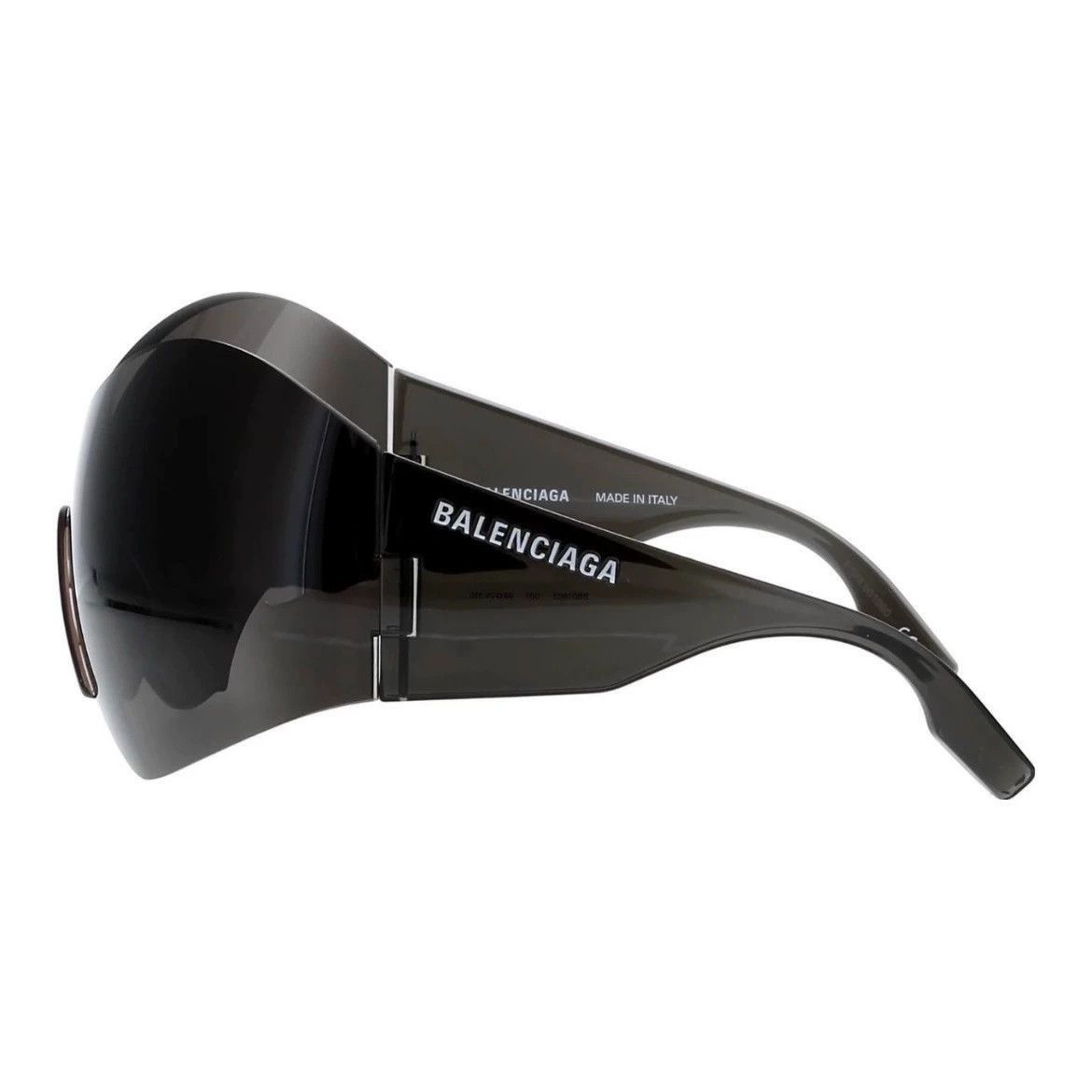 Balenciaga Black Shield Sunglasses Size ONE SIZE - 5 Thumbnail