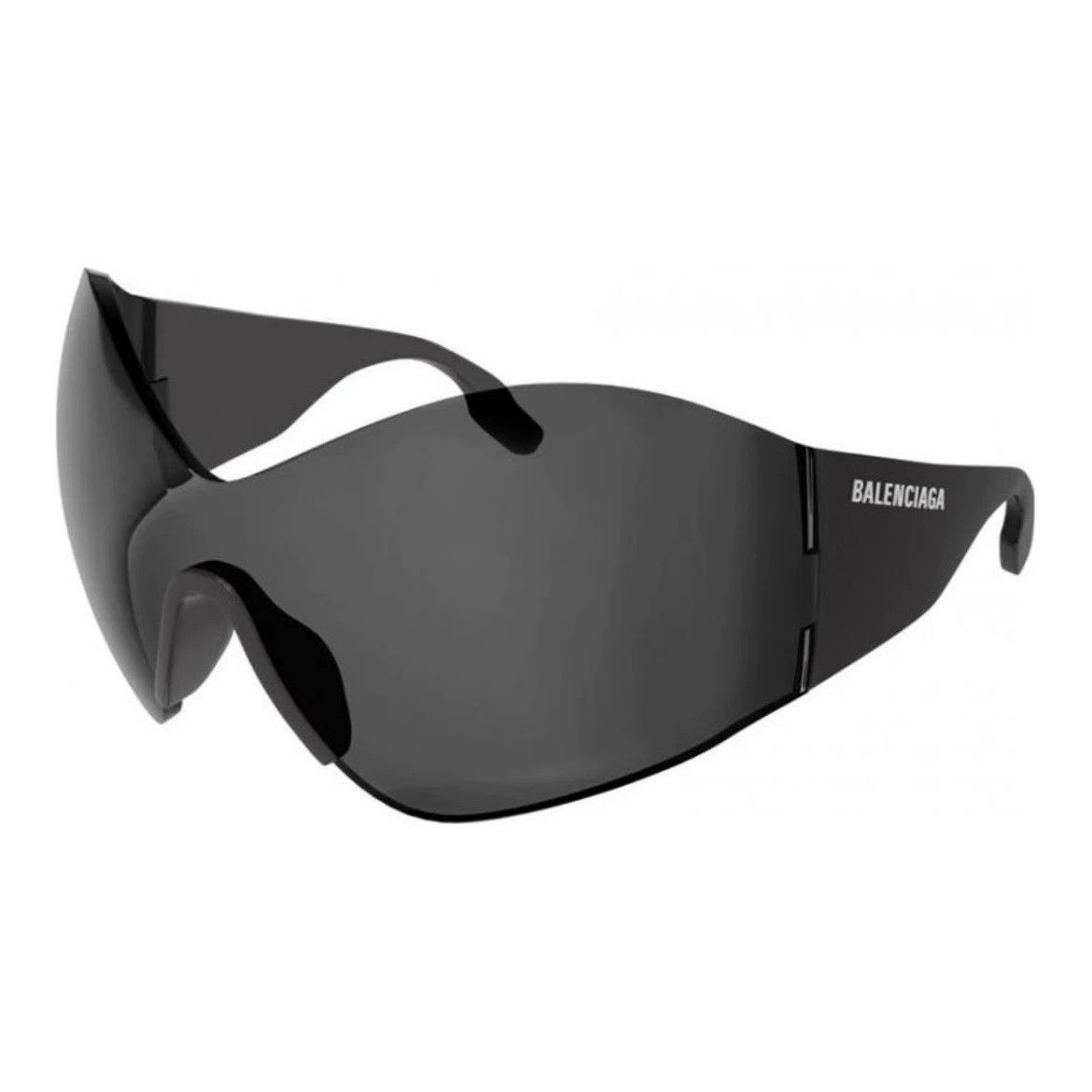 Balenciaga Black Shield Sunglasses Size ONE SIZE - 6 Thumbnail