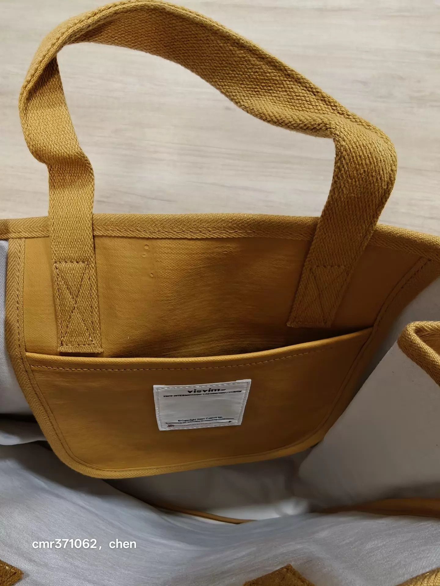 Visvim Brown Tote Bag with "INEQUALITY WE TRUST" Print Size ONE SIZE - 7 Thumbnail