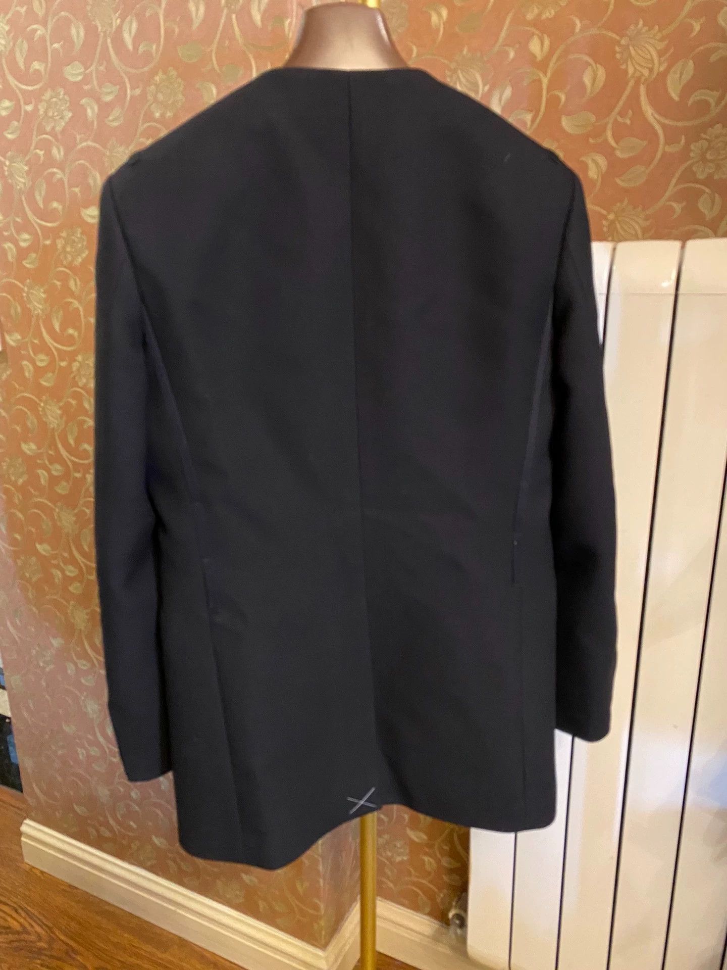 Burberry Black Button-Front Jacket with Zip Pocket Size US M / EU 48-50 / 2 - 3 Thumbnail