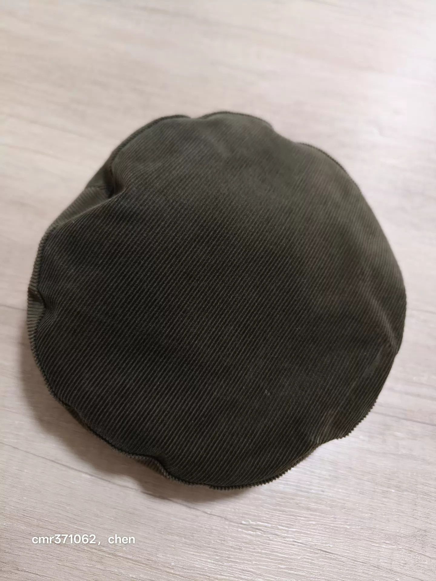 Visvim Green Corduroy Embroidered Cap Size ONE SIZE - 7 Thumbnail