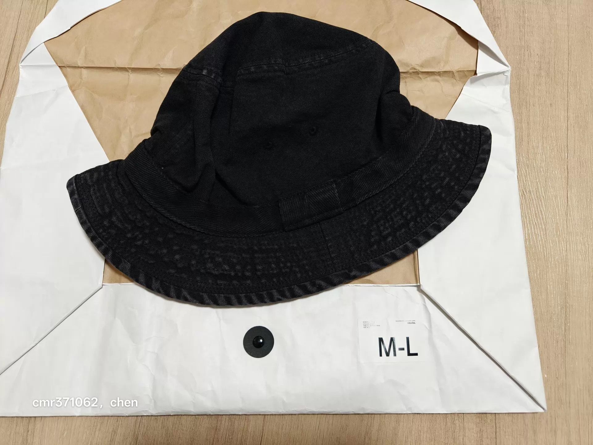 Visvim Blue Bucket Hat with Wide Brim Size ONE SIZE - 2 Thumbnail