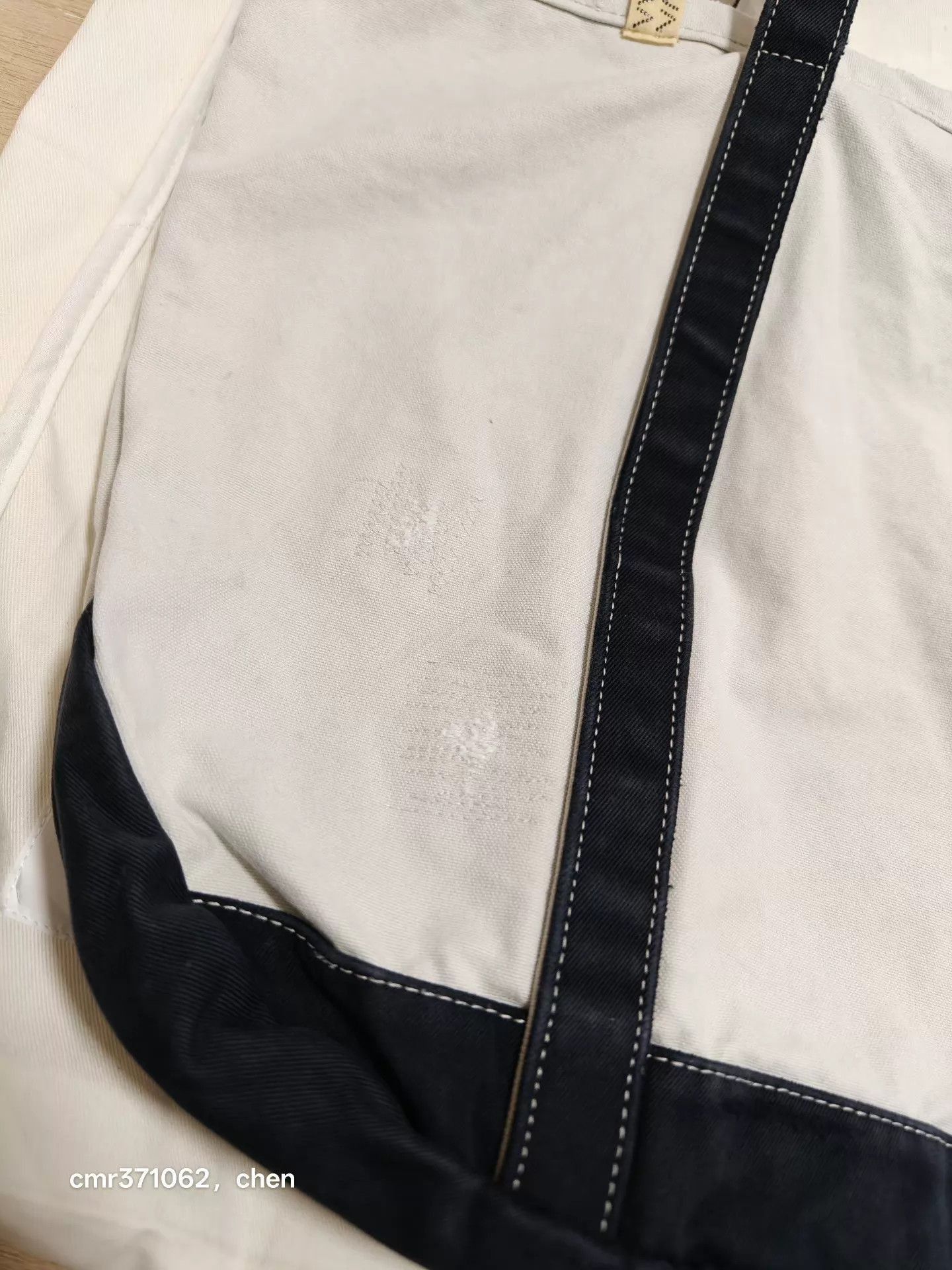 Visvim Multi-Color Canvas Tote Bag with Black Trim Size ONE SIZE - 4 Thumbnail