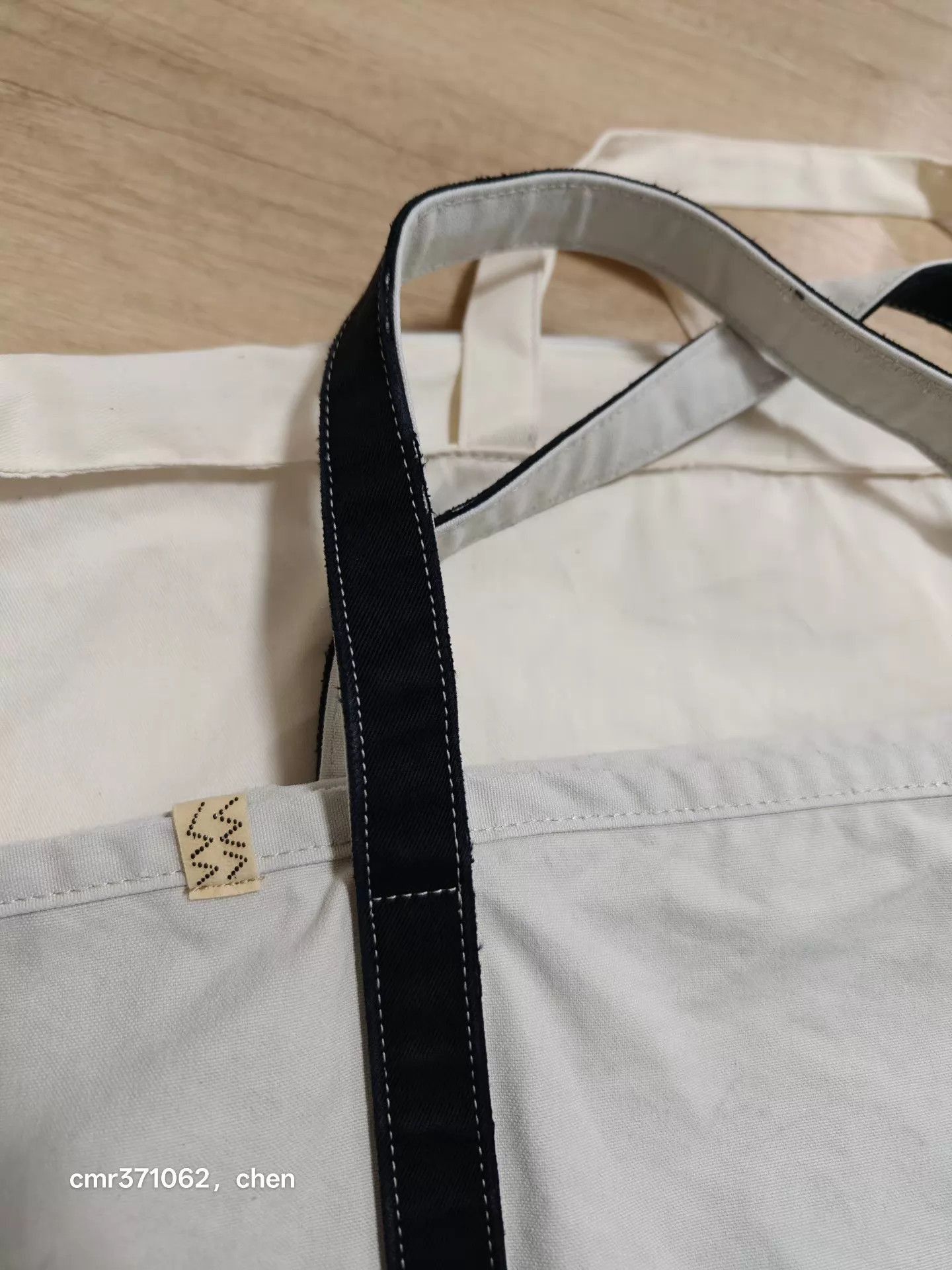 Visvim Multi-Color Canvas Tote Bag with Black Trim Size ONE SIZE - 3 Thumbnail