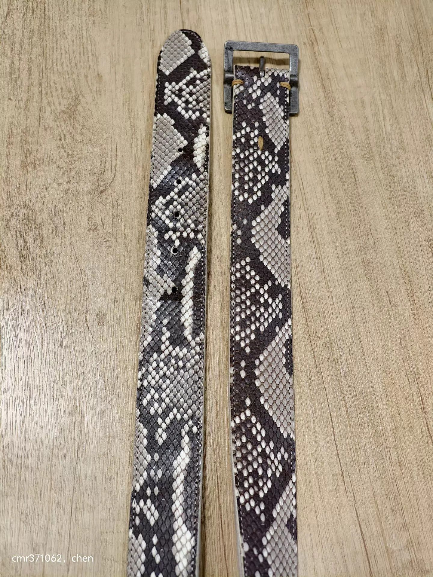 Visvim Snake Print Multi Color Belt Size ONE SIZE - 7 Thumbnail