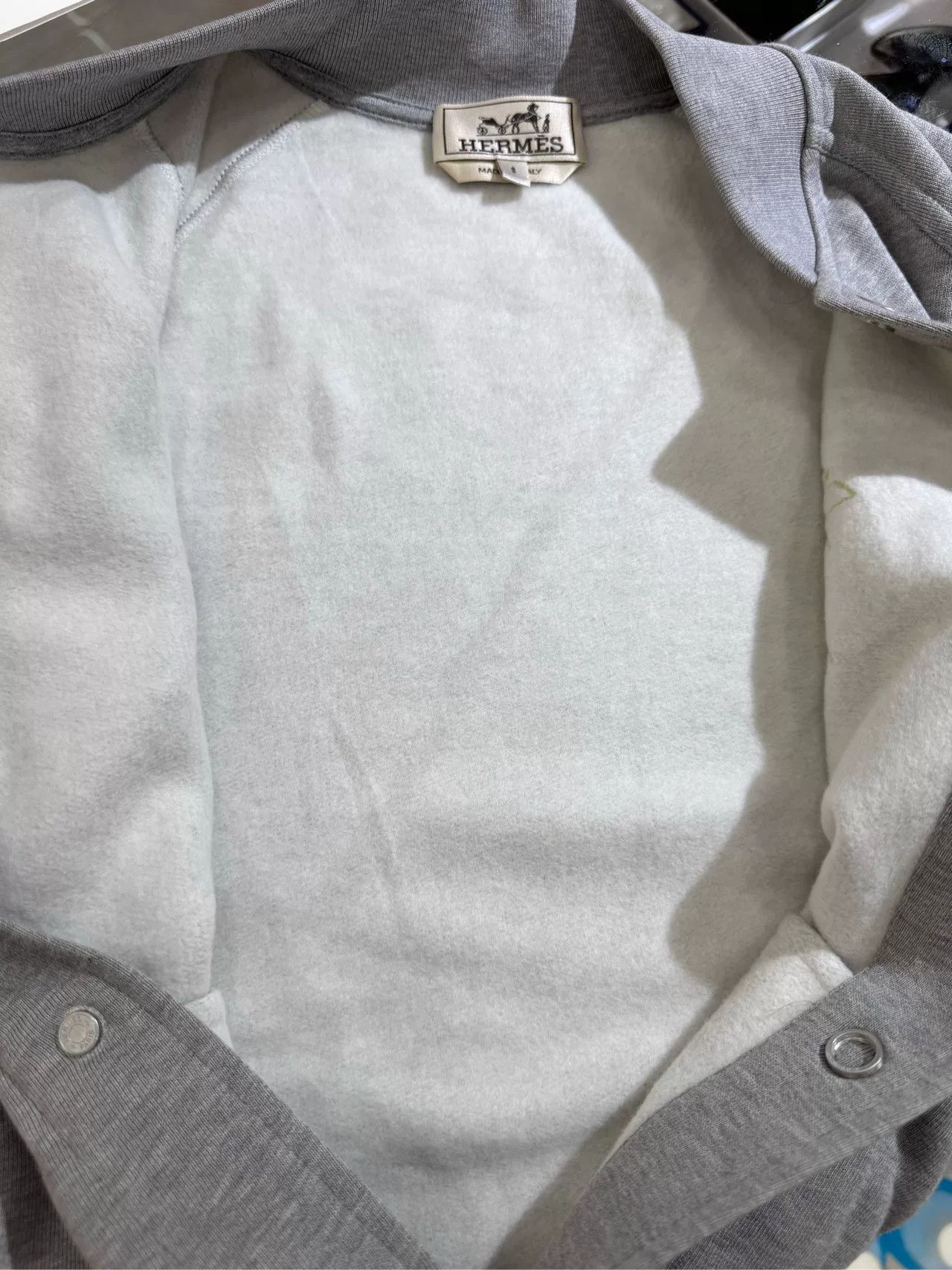Hermes Hermes Men's Raglan Sleeve Baseball Jacket Size US M / EU 48-50 / 2 - 7 Thumbnail