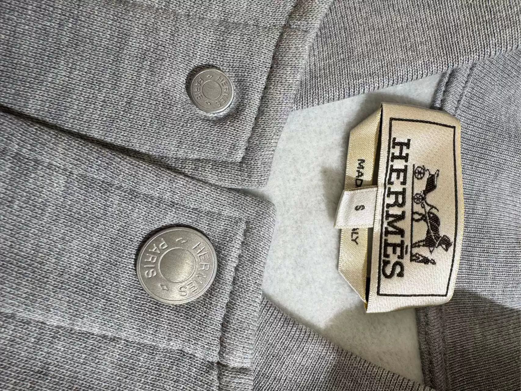 Hermes Hermes Men's Raglan Sleeve Baseball Jacket Size US M / EU 48-50 / 2 - 6 Thumbnail