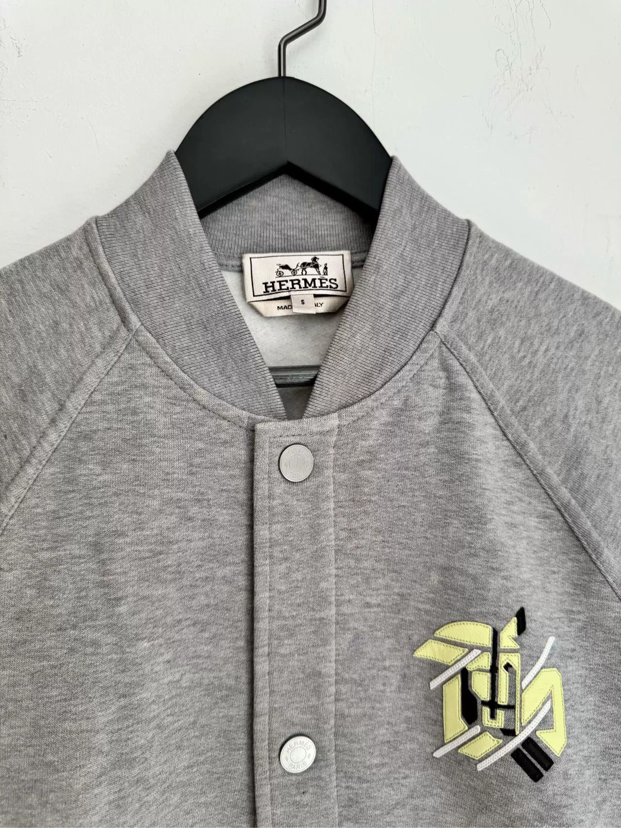 Hermes Hermes Men's Raglan Sleeve Baseball Jacket Size US M / EU 48-50 / 2 - 4 Thumbnail