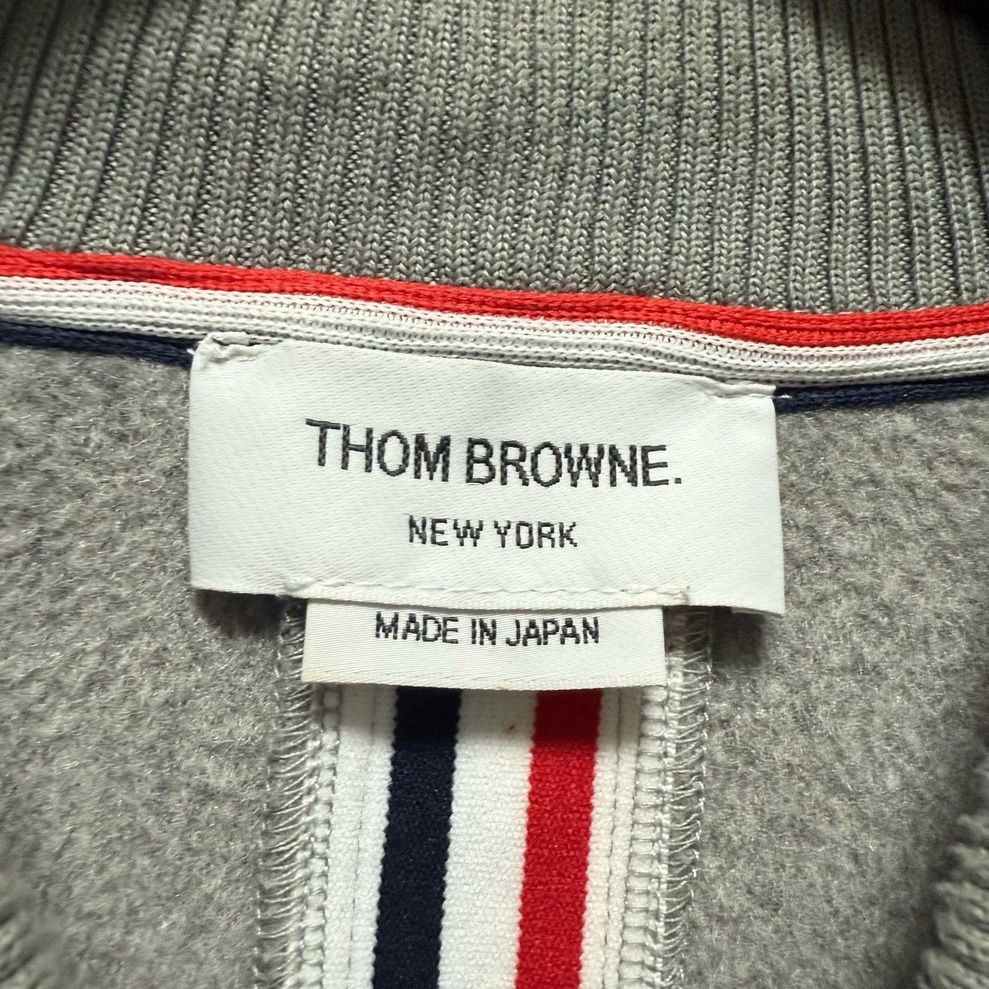 Thom Browne Thom Browne Wool Baseball Jacket Size US XL / EU 56 / 4 - 4 Thumbnail