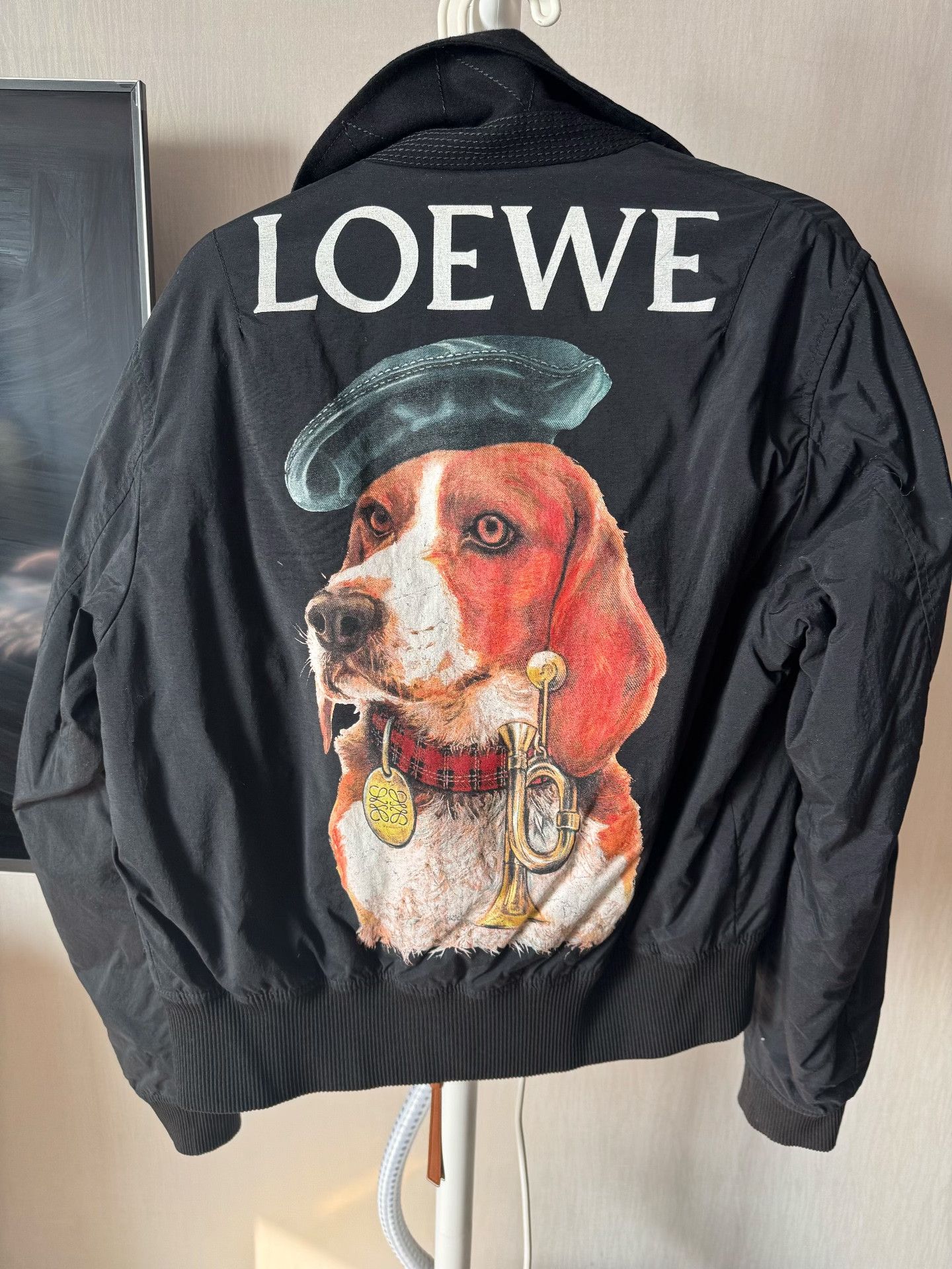 Loewe Loewe Black Cotton Cropped Jacket Size US M / EU 48-50 / 2 - 2 Thumbnail