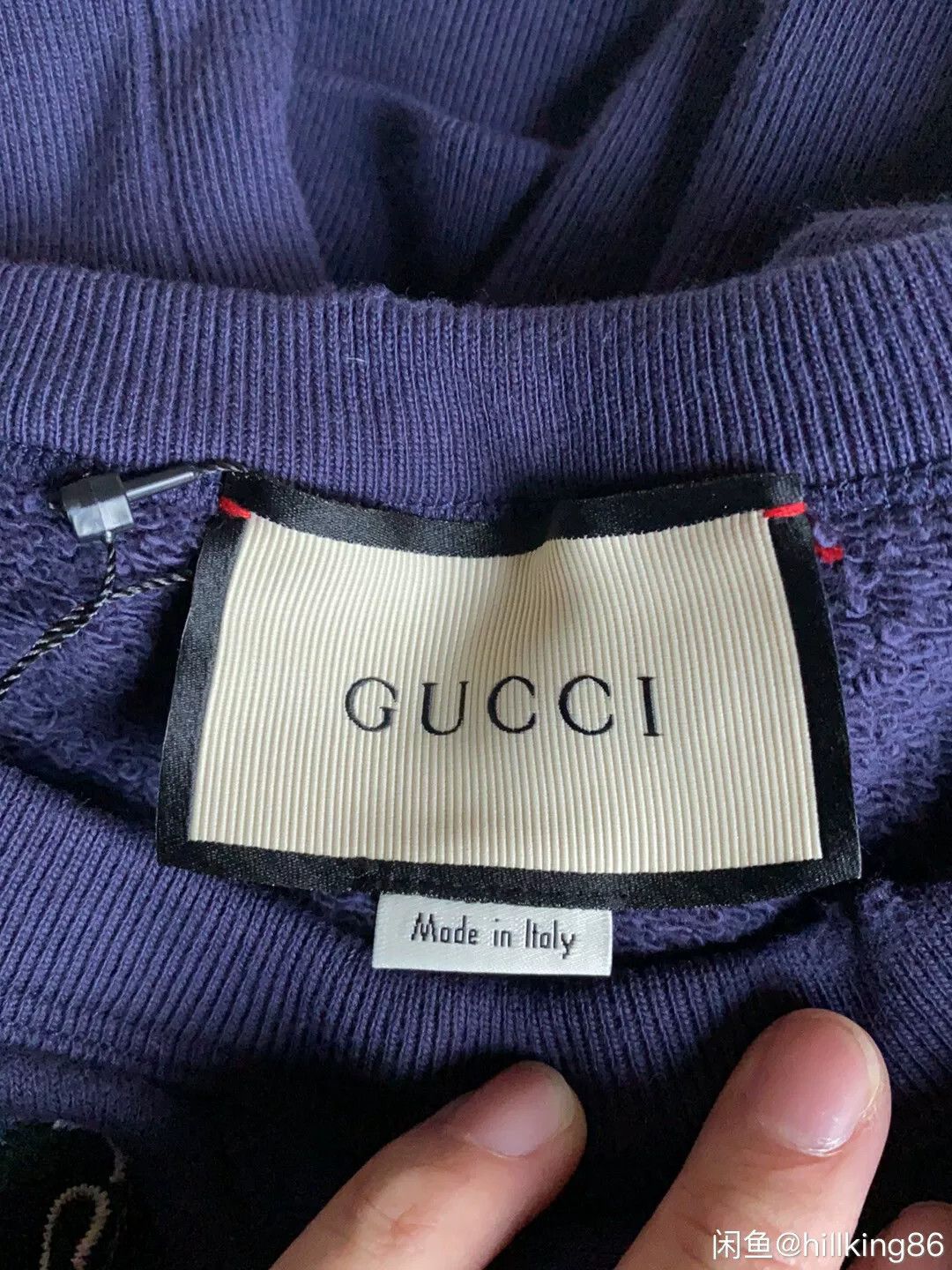 Gucci Gucci Men's Wolf Head Blue Sweatshirt Size US M / EU 48-50 / 2 - 4 Thumbnail