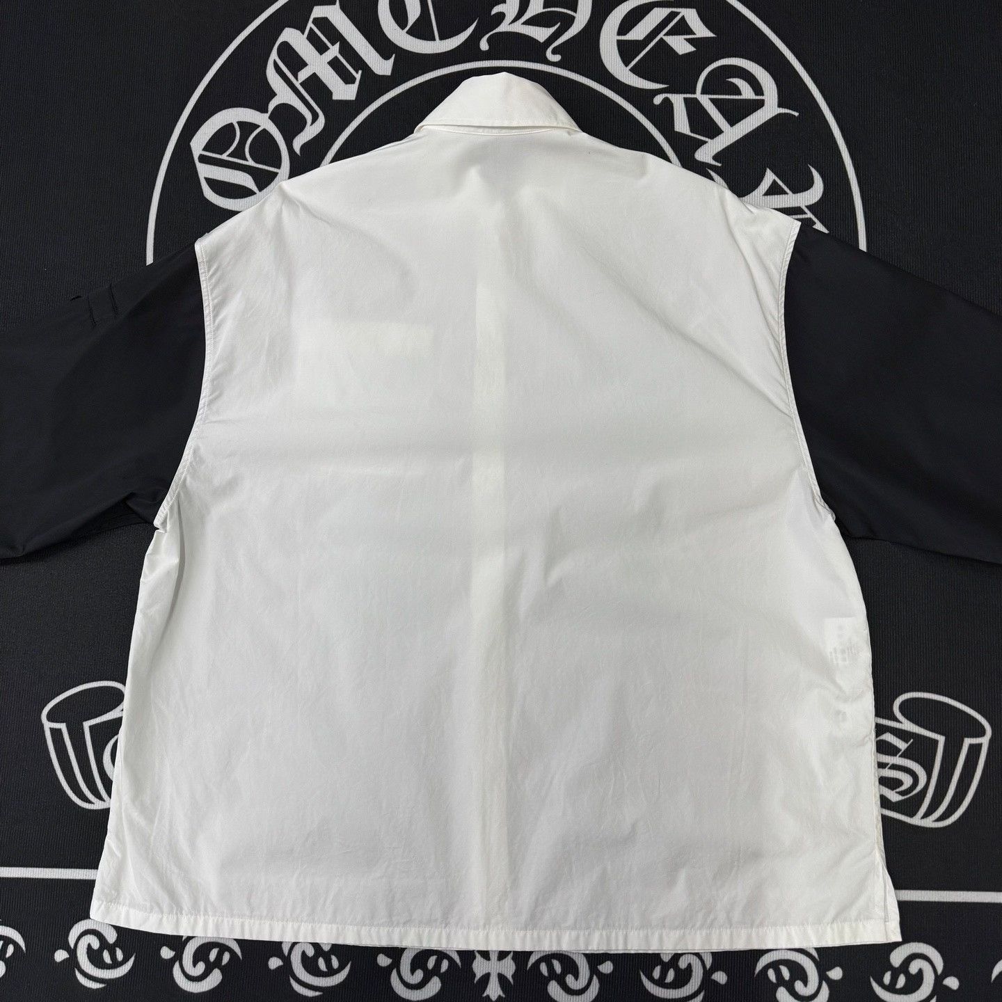 Prada Prada Black White Color-Block Shirt Size US M / EU 48-50 / 2 - 3 Thumbnail