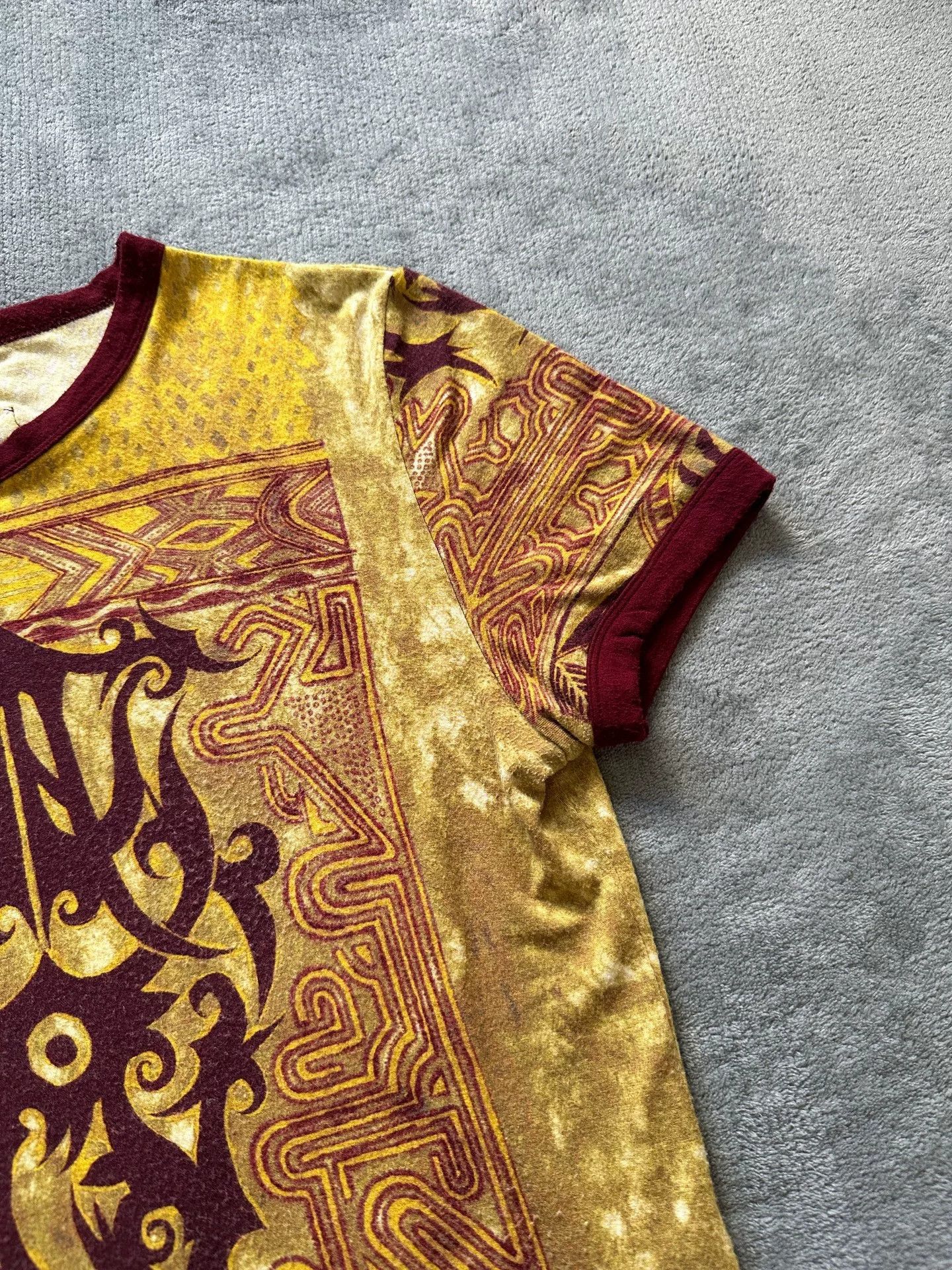 Jean Paul Gaultier Jean Paul Gaultier Gold Graphic T-shirt Size US M / EU 48-50 / 2 - 4 Thumbnail