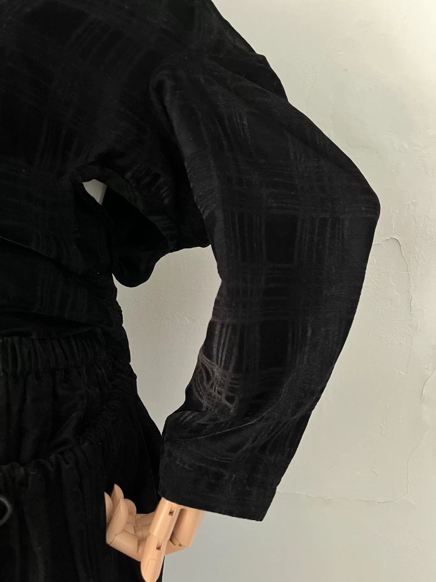 Comme des Garcons Comme des Garçons 90s velvet top-skirt set Size S / US 4 / IT 40 - 7 Thumbnail