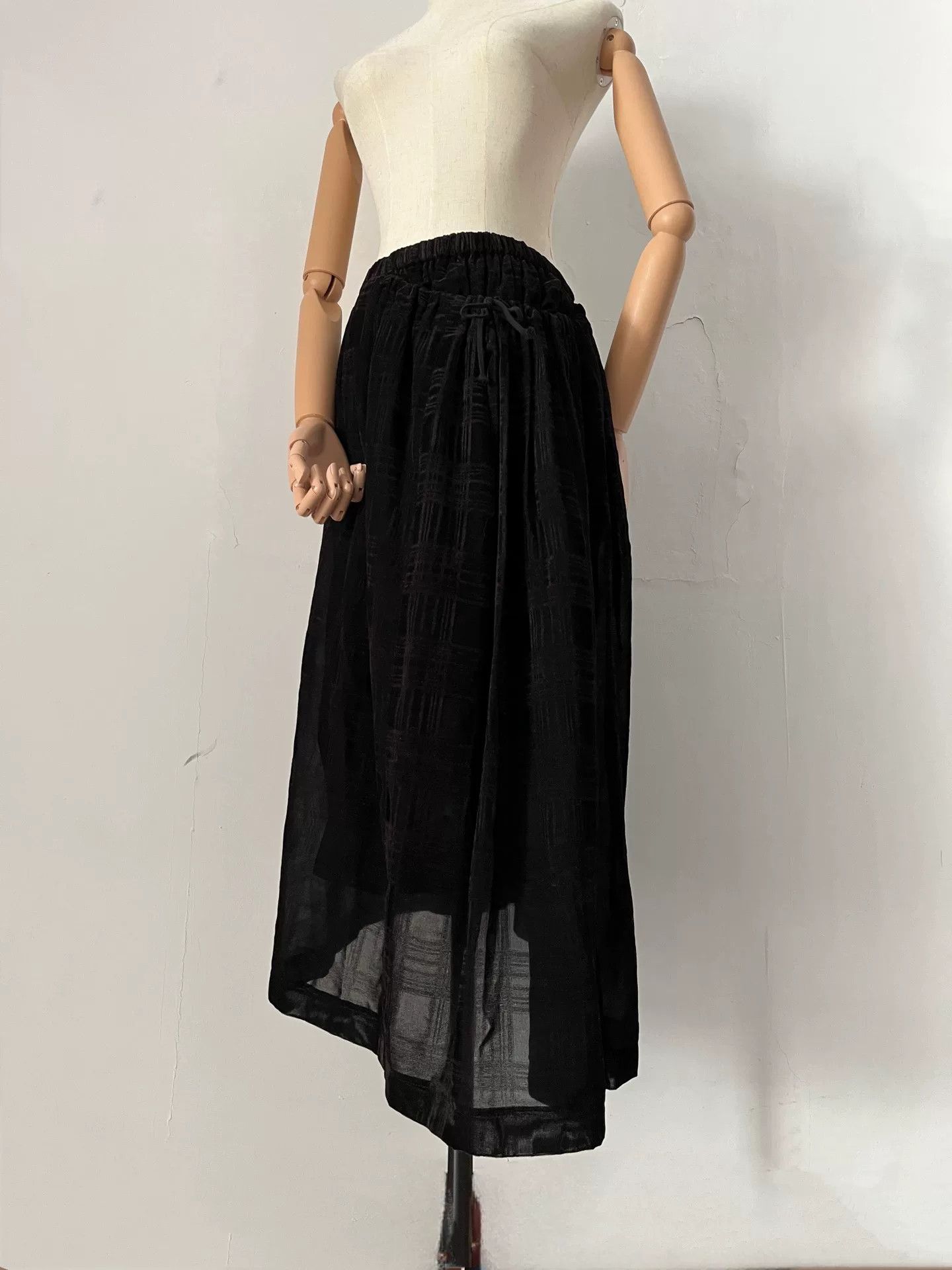 Comme des Garcons Comme des Garçons 90s velvet top-skirt set Size S / US 4 / IT 40 - 6 Thumbnail