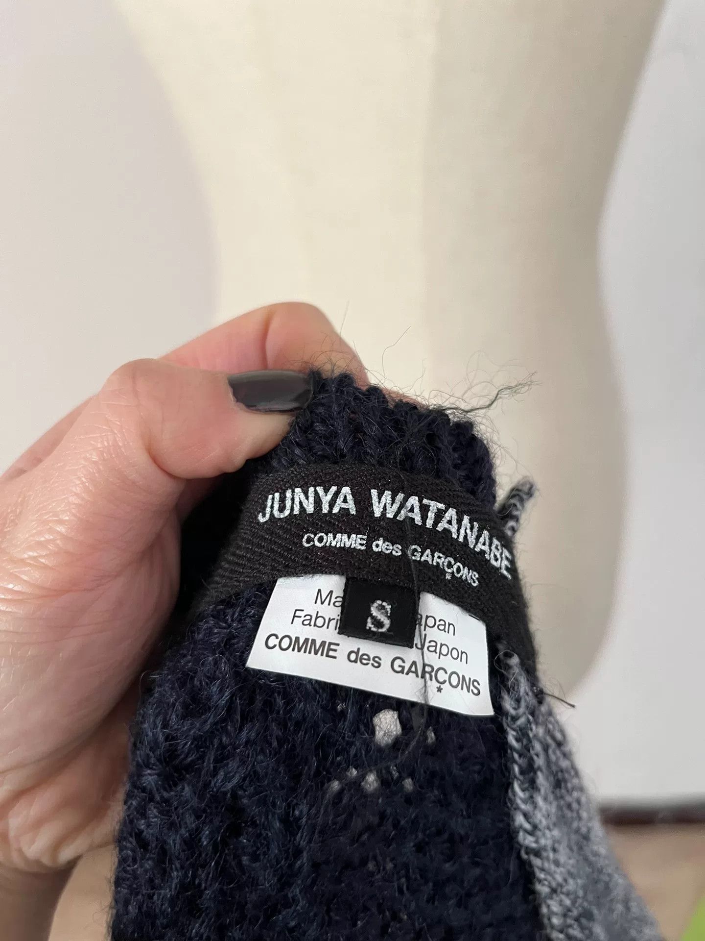 Junya Watanabe Junya Watanabe Patchwork Sweater Shawl Size M / US 6-8 / IT 42-44 - 9 Thumbnail