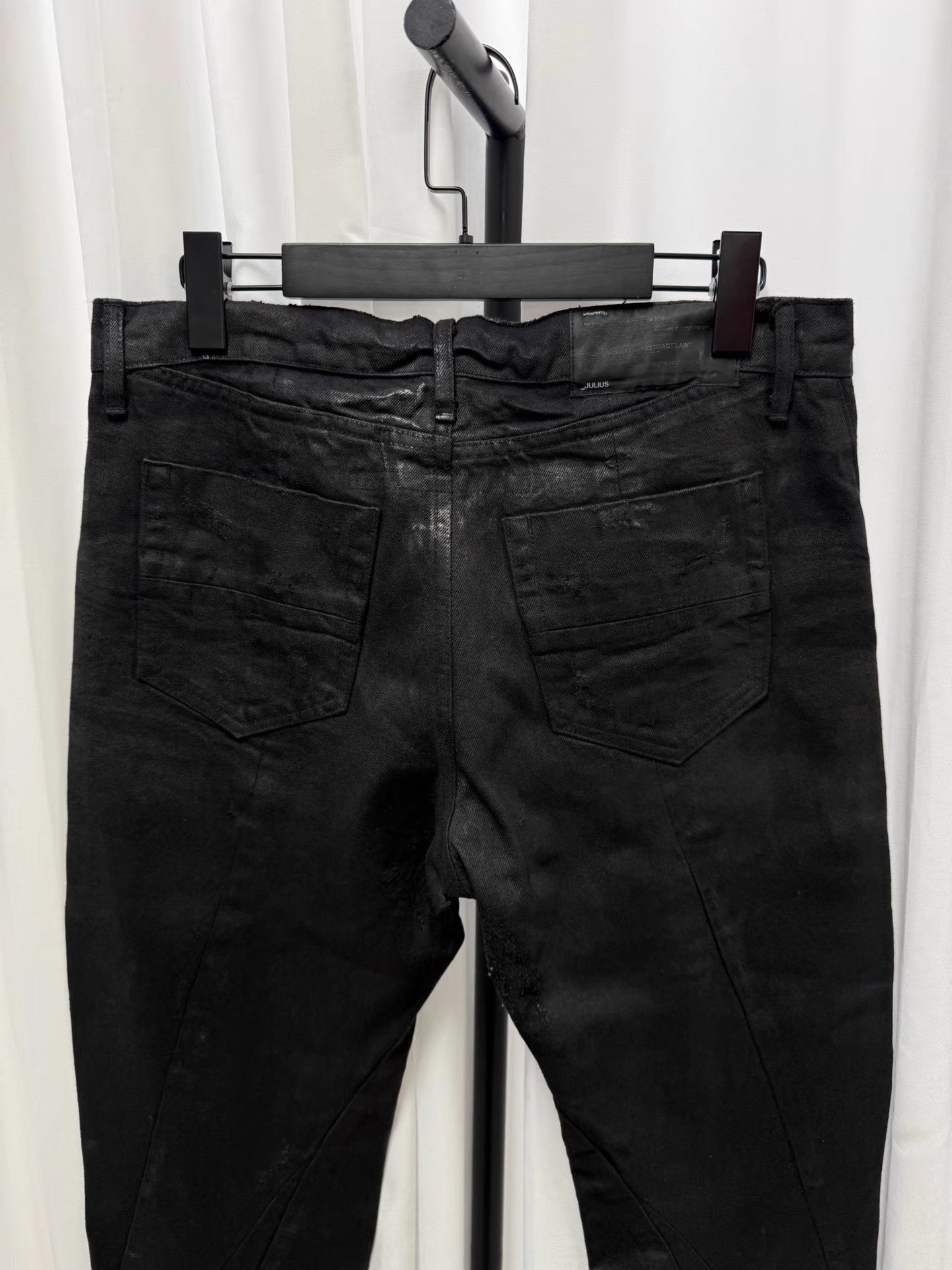 Julius Black Casual Pants with Ruched Ankles Size US 30 / EU 46 - 5 Thumbnail