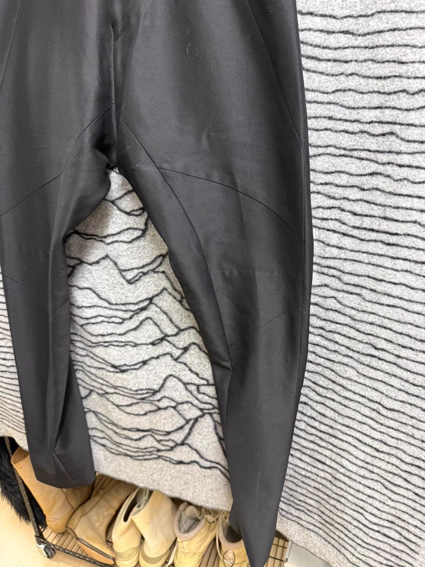 Julius Gray Structured Casual Pants Size US 30 / EU 46 - 4 Thumbnail