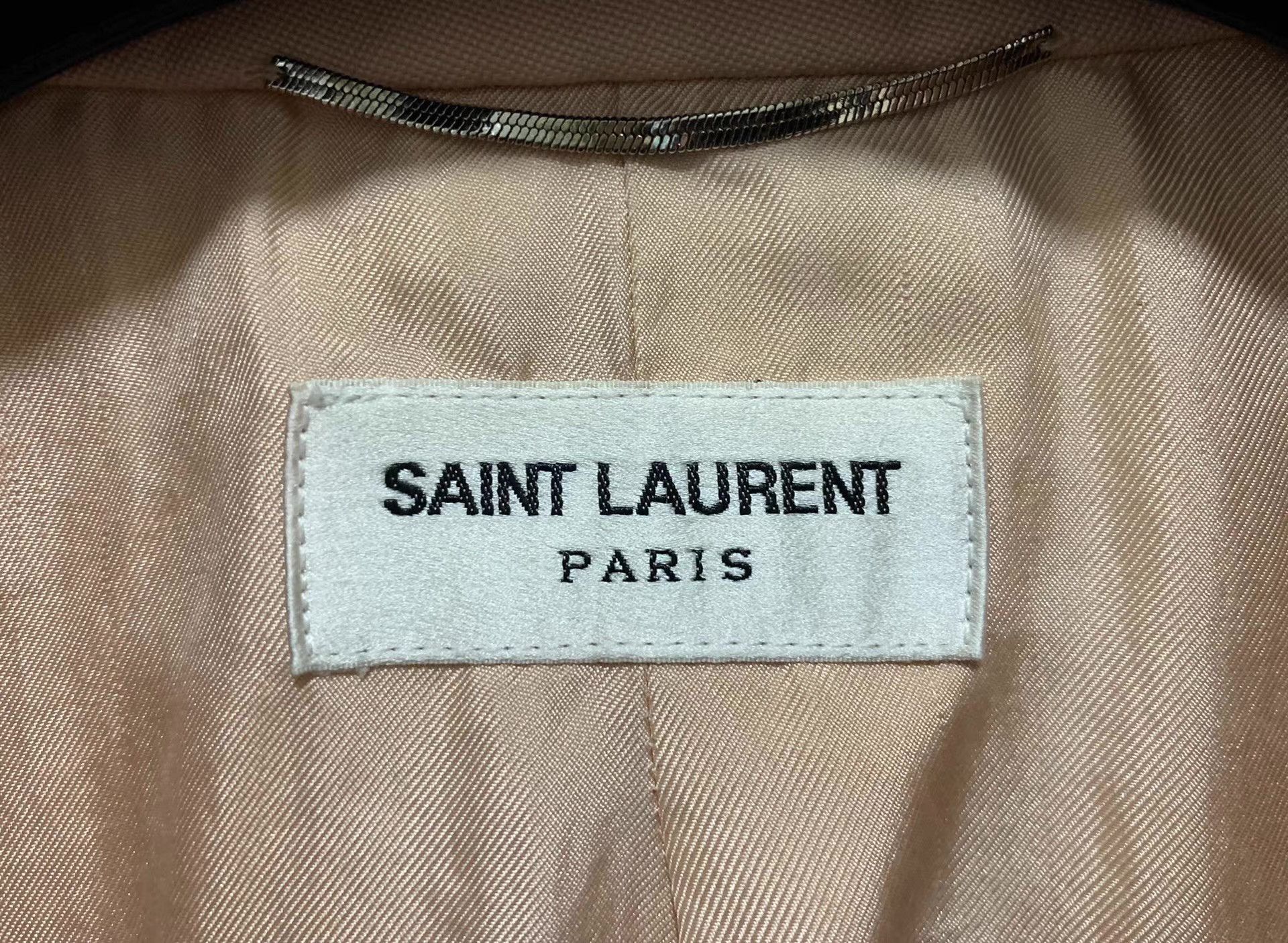 Saint Laurent Paris Pink Single-Breasted Blazer Size US M / EU 48-50 / 2 - 6 Thumbnail