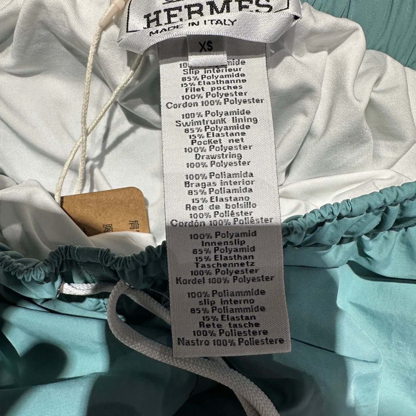 Hermes Blue Drawstring Casual Shorts Size US 30 / EU 46 - 4 Thumbnail