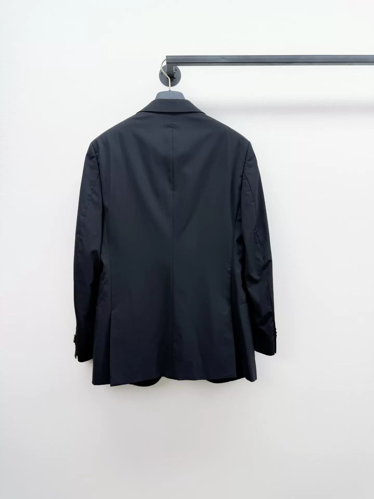 Giorgio Armani Black Single-Breasted Blazer Size US M / EU 48-50 / 2 - 6 Thumbnail