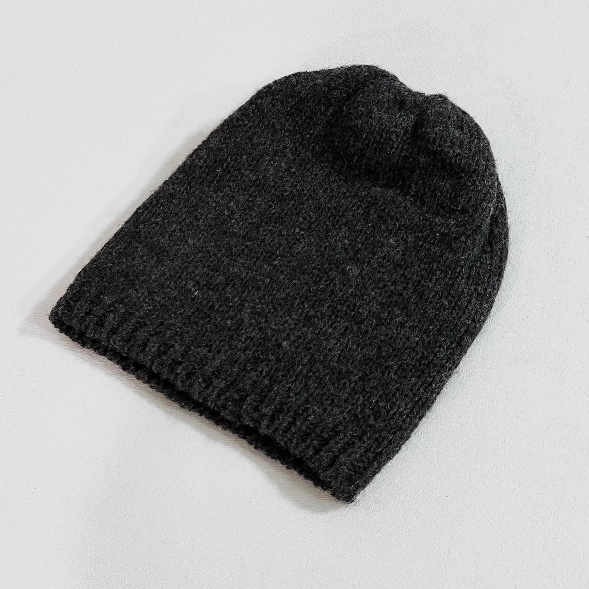 Bergfabel Gray Knit Beanie with Knot Detail Size ONE SIZE - 2 Thumbnail