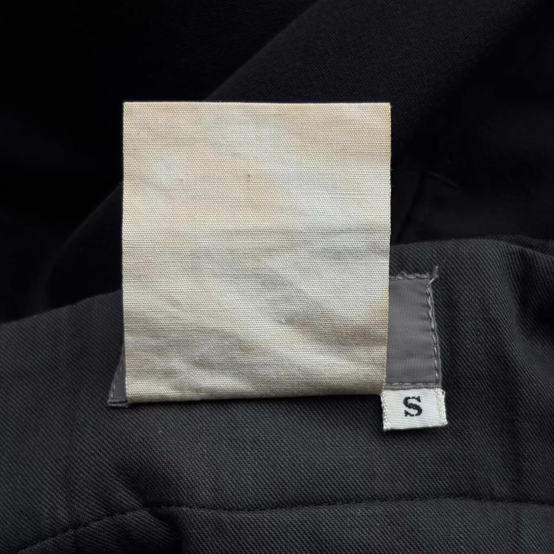 Yohji Yamamoto Black Casual Pants with Side Stripe Detail Size US 30 / EU 46 - 7 Thumbnail