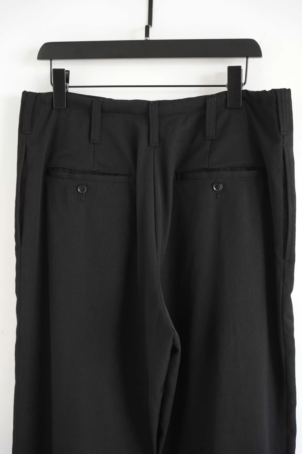 Yohji Yamamoto Black Casual Drawstring Pants Size US 30 / EU 46 - 4 Thumbnail