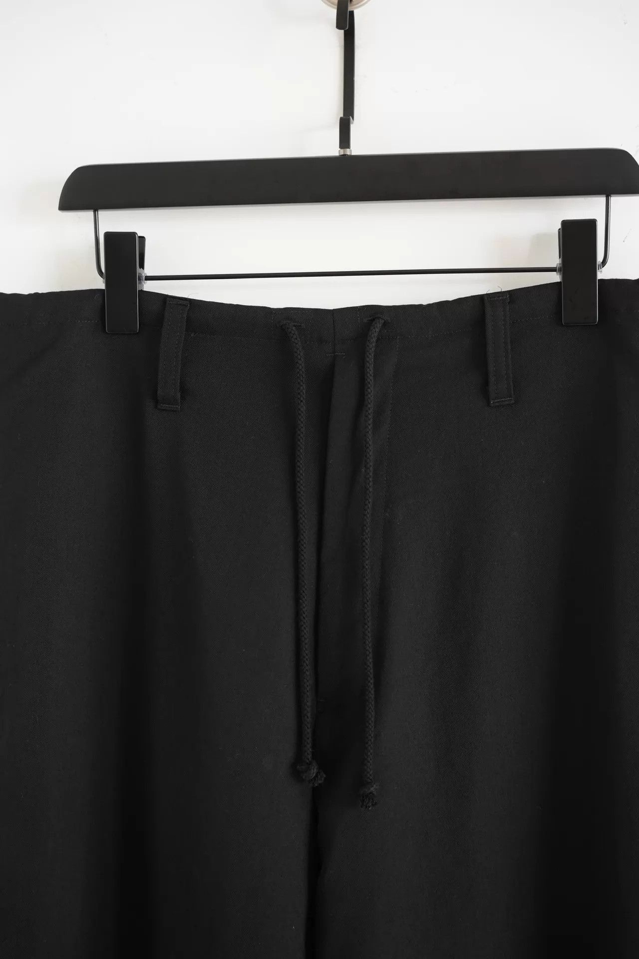 Yohji Yamamoto Black Casual Drawstring Pants Size US 30 / EU 46 - 3 Thumbnail