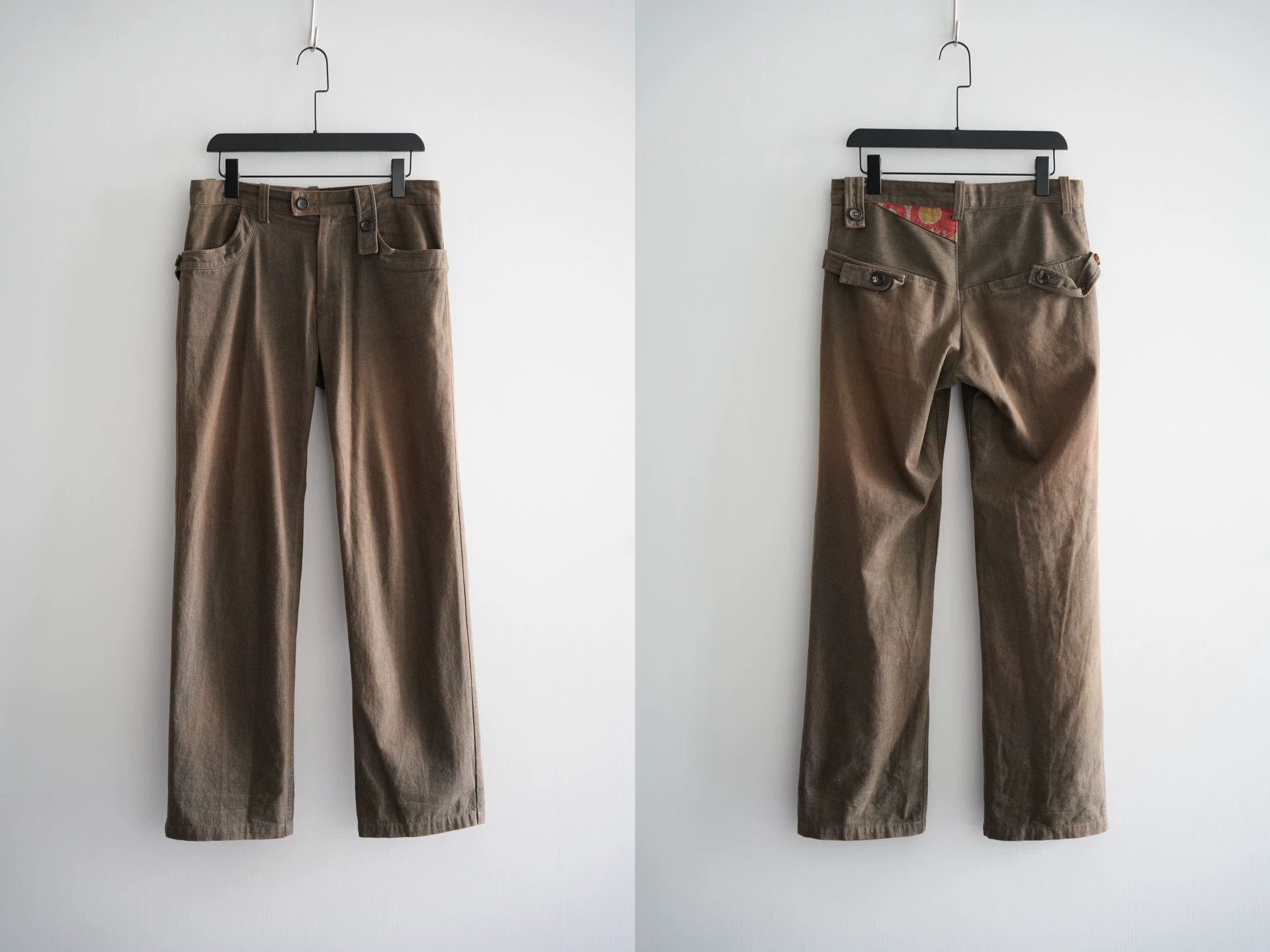 Y's Multi-Print Casual Cargo Pants Size US 30 / EU 46 - 3 Thumbnail