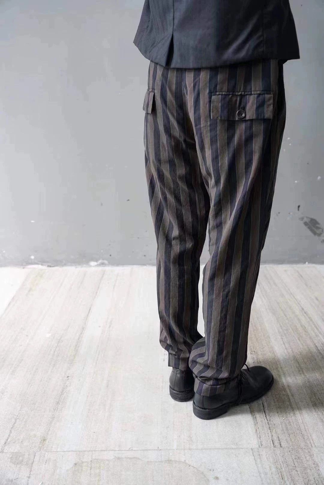 Geoffrey B. Small Multi-Striped Casual Pants Size US 30 / EU 46 - 6 Thumbnail