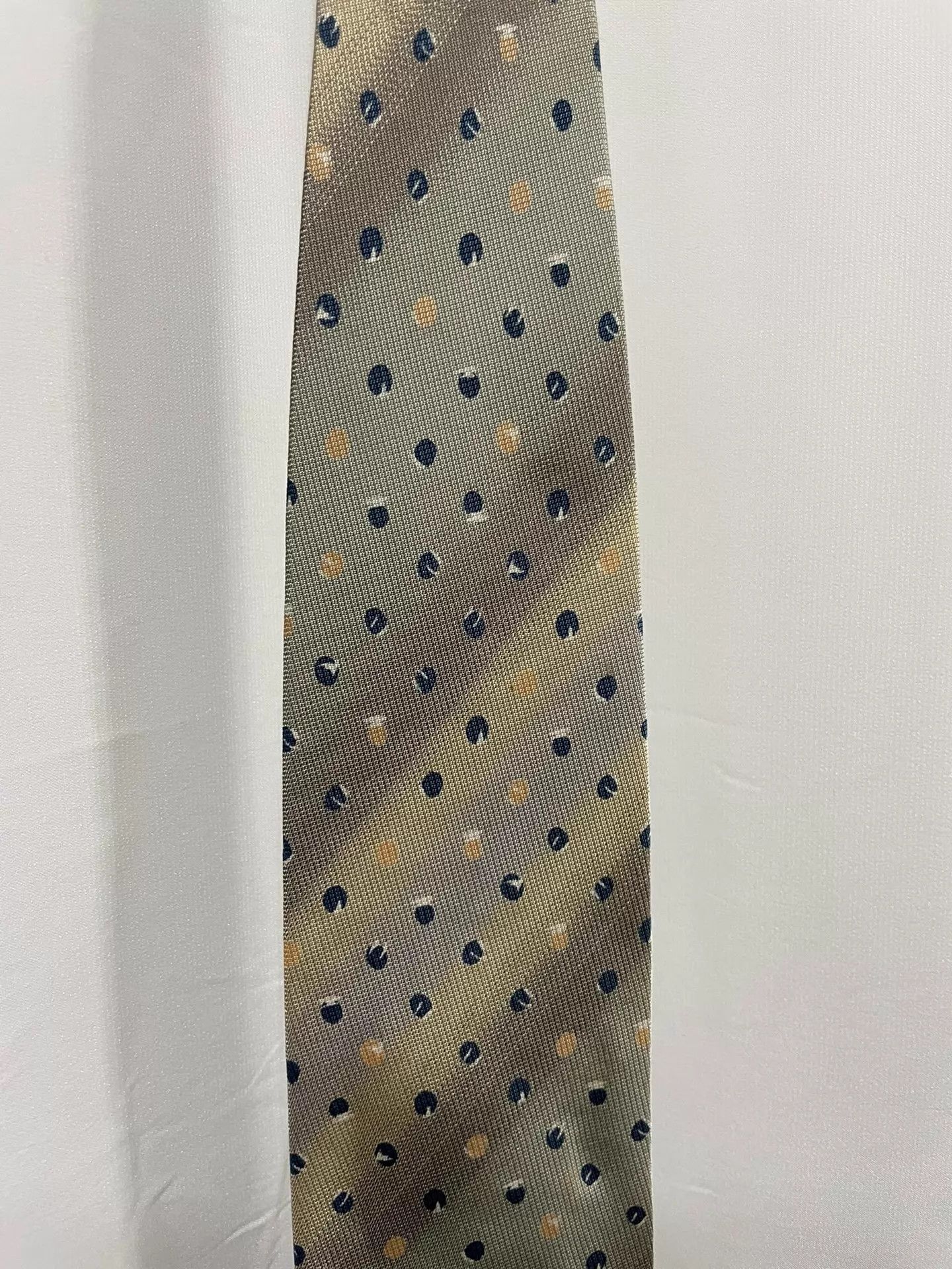 Issey Miyake Multi-Colored Polka Dot Necktie Size ONE SIZE - 3 Thumbnail