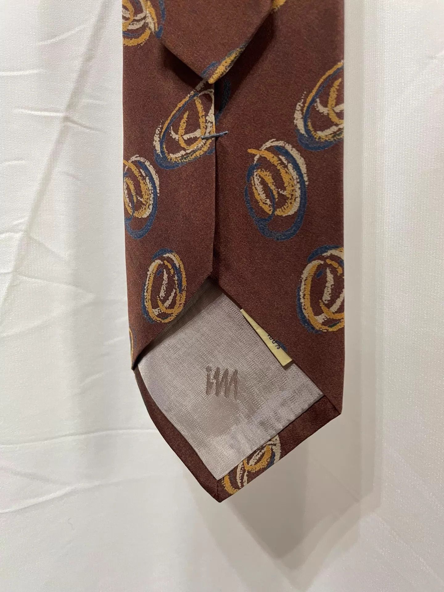 Issey Miyake Multi-Patterned Swirl Design Necktie Size ONE SIZE - 5 Thumbnail