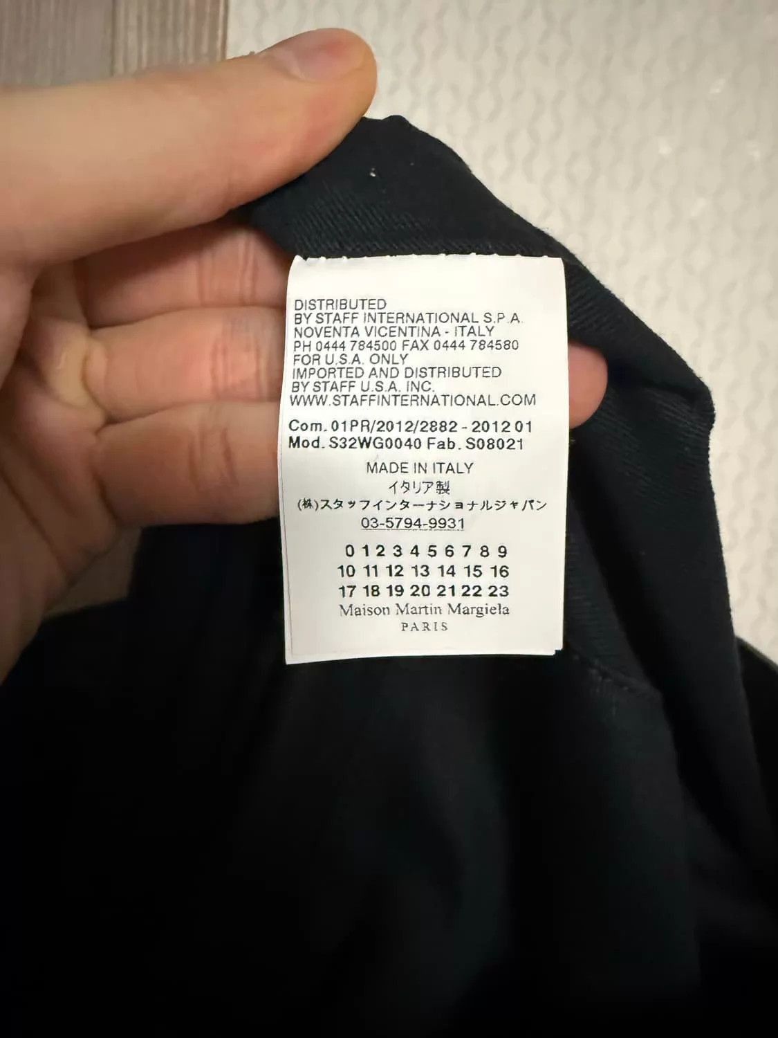 Maison Margiela Black Canvas and Leather Shoulder Bag Size ONE SIZE - 7 Thumbnail