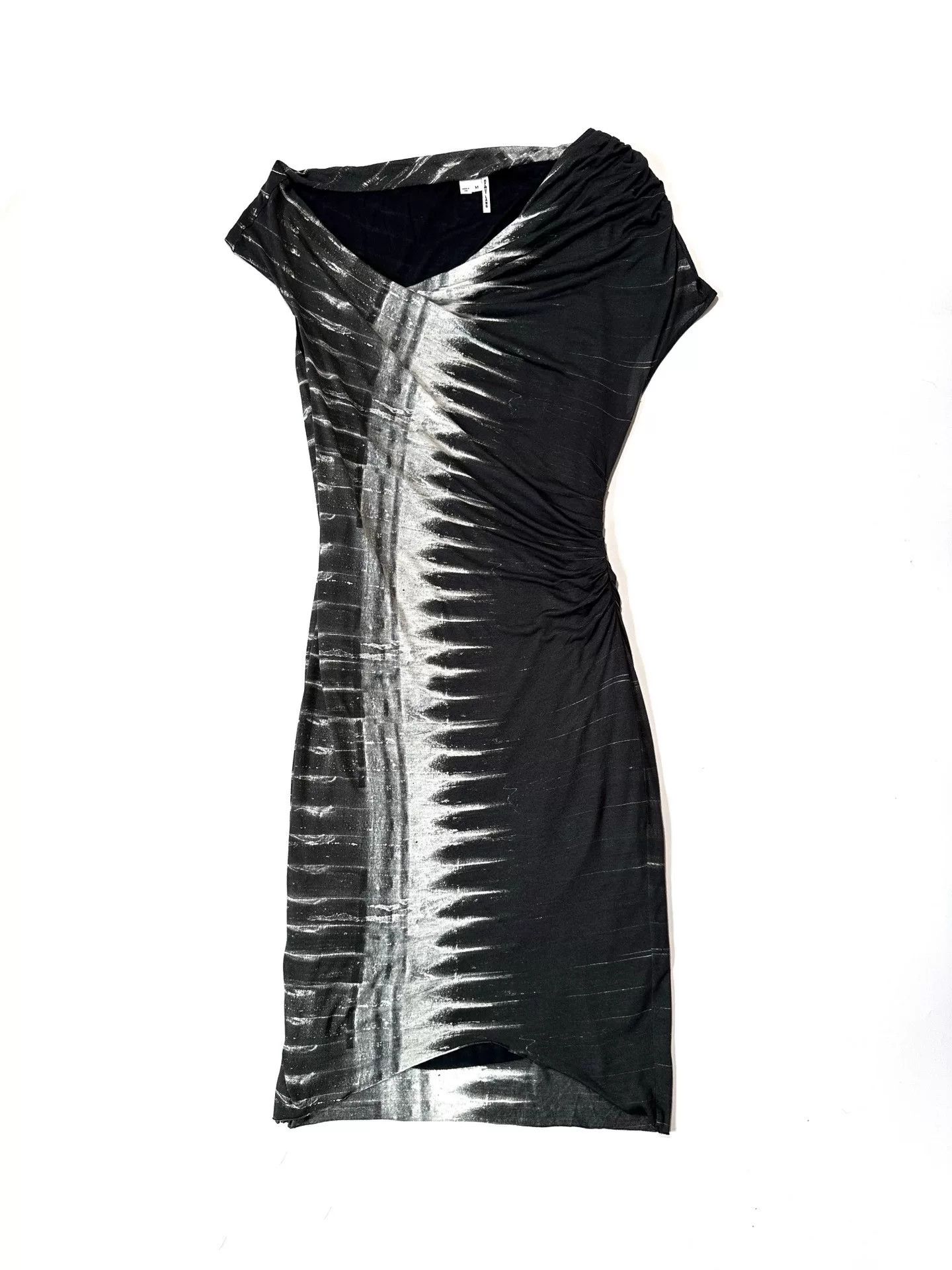 Helmut Lang Helmut Lang Vintage Gradient Print Dress Size M / US 6-8 / IT 42-44 - 2 Thumbnail