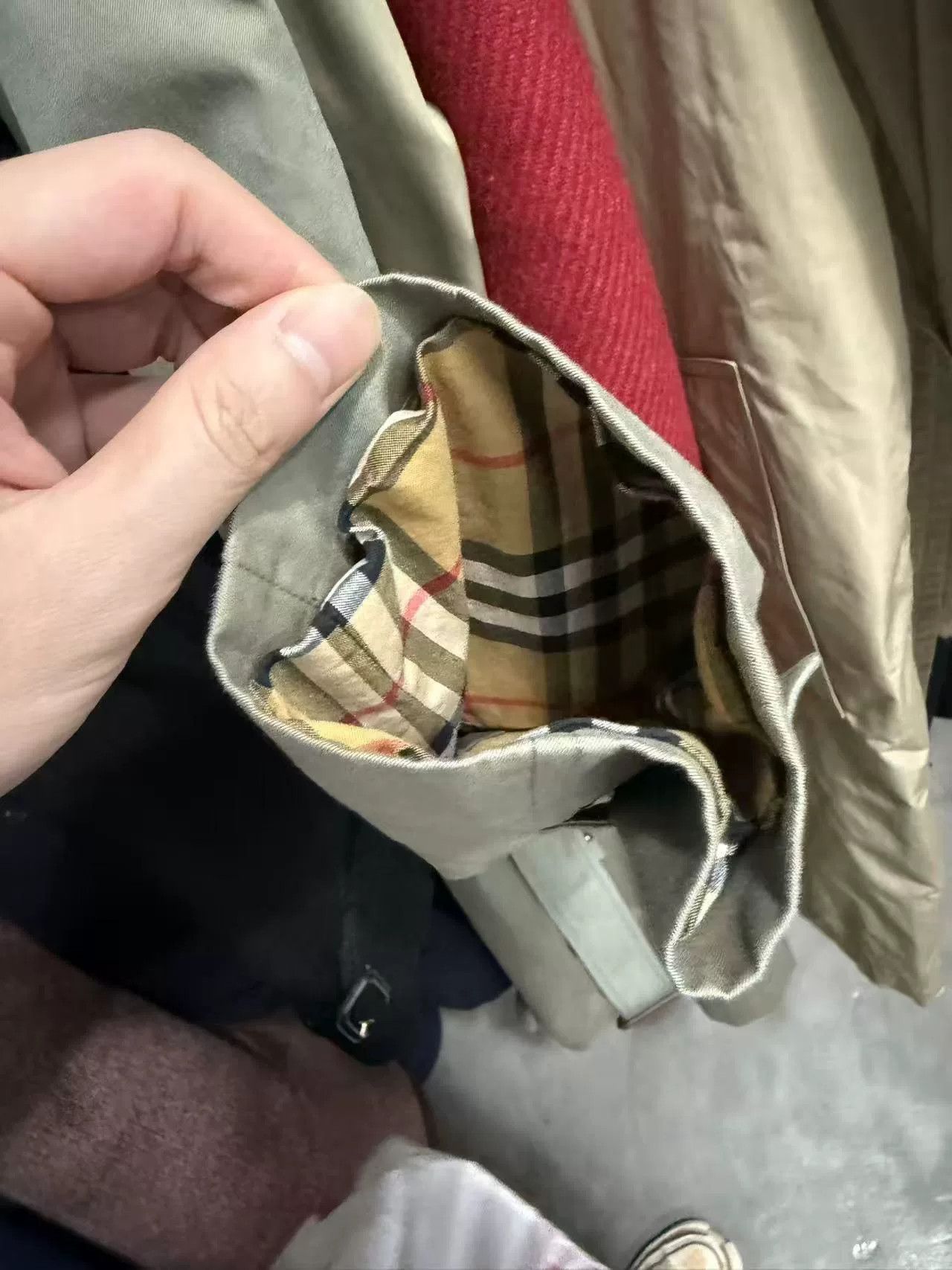 Burberry Burberry Inner Check Trench Coat Size M / US 6-8 / IT 42-44 - 6 Thumbnail