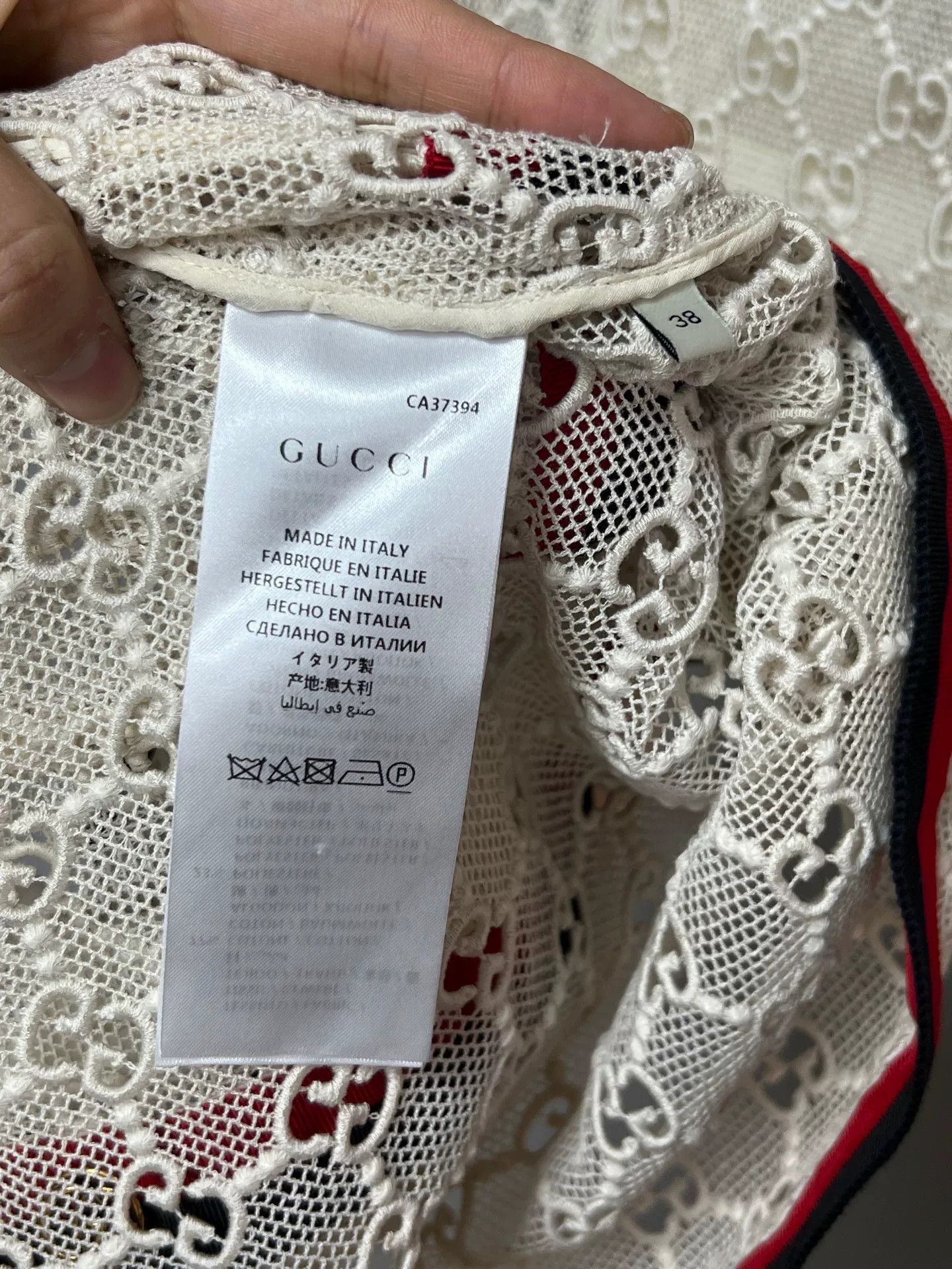 Gucci Gucci Lace Hollow Out Dress Size S / US 4 / IT 40 - 5 Thumbnail