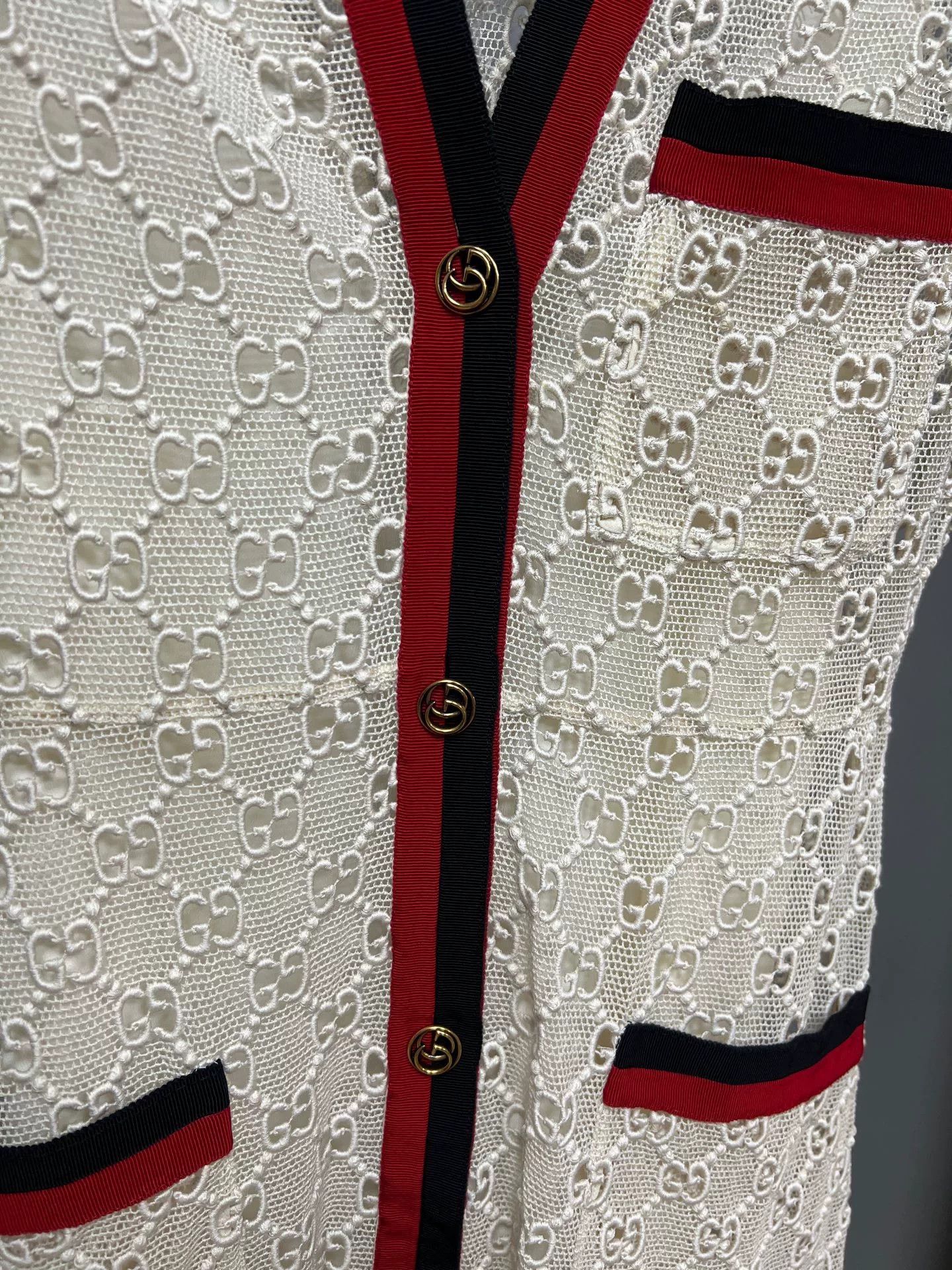 Gucci Gucci Lace Hollow Out Dress Size S / US 4 / IT 40 - 3 Thumbnail