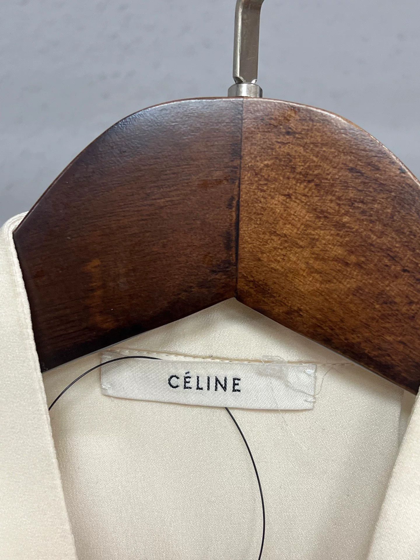 Celine Celine Silk Shirt Size M / US 6-8 / IT 42-44 - 3 Thumbnail
