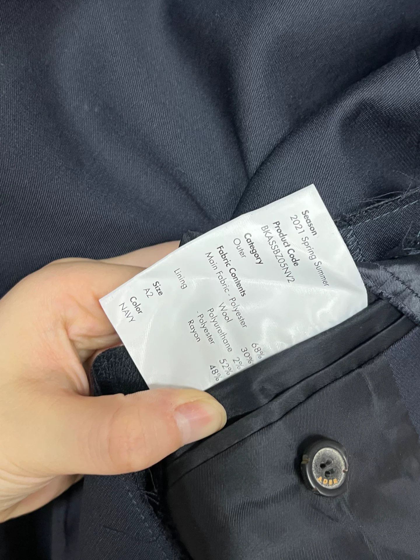 Ader Error Ader High-Waist Blazer Size M / US 6-8 / IT 42-44 - 4 Thumbnail
