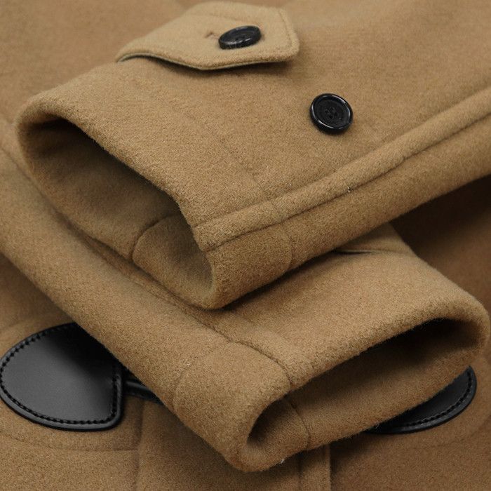 Burberry Burberry Burberry THE MERSEY Wool Blend Coat Textile Outerwear DUTY FREE for USA Size ONE SIZE - 13 Thumbnail