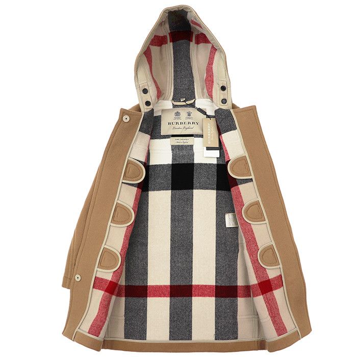 Burberry Burberry Burberry THE MERSEY Wool Blend Coat Textile Outerwear DUTY FREE for USA Size ONE SIZE - 9 Thumbnail