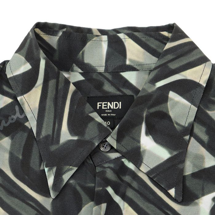 Fendi Fendi Fendi Viscose Short Sleeve Shirt Textile Tops DUTY FREE for USA Size ONE SIZE - 11 Thumbnail