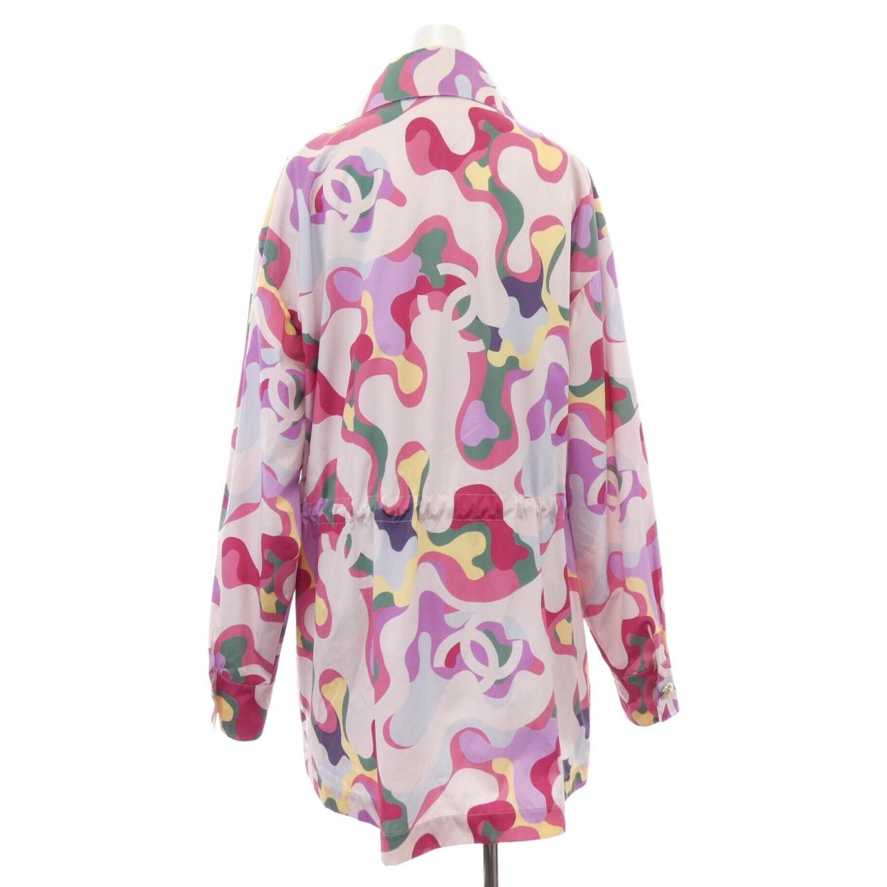 Chanel Chanel Chanel P70193V61773 Silk Jacket Textile Outerwear P70193V61773 DUTY FREE for USA Size ONE SIZE - 2 Thumbnail