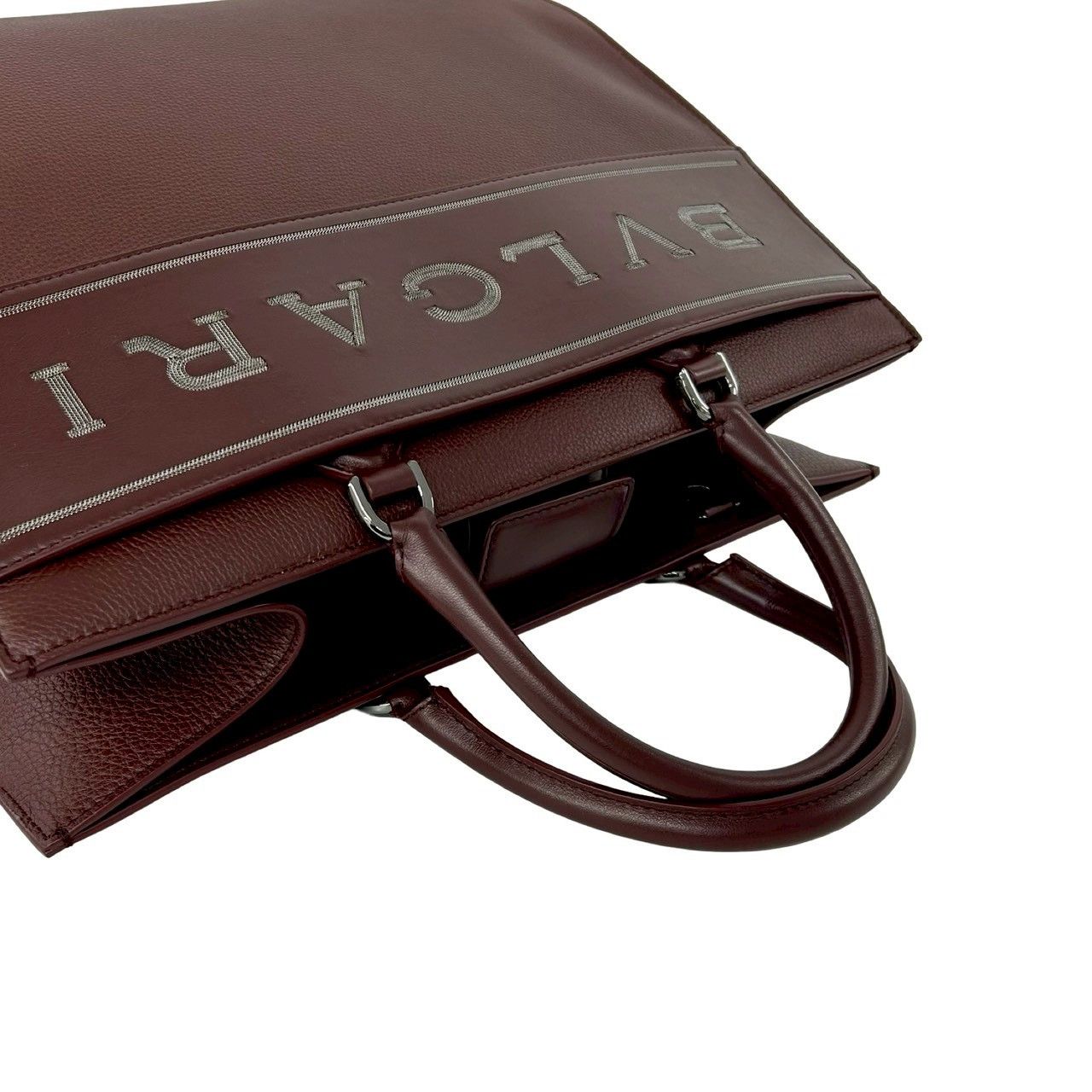 Bvlgari Bvlgari Bvlgari Leather 2way Tote Bag Leather Shoulder Bag DUTY FREE for USA Size ONE SIZE - 5 Thumbnail