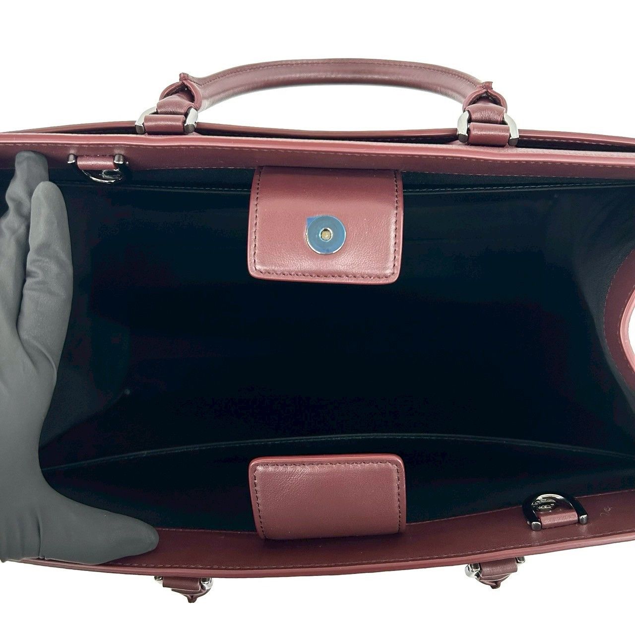 Bvlgari Bvlgari Bvlgari Leather 2way Tote Bag Leather Shoulder Bag DUTY FREE for USA Size ONE SIZE - 10 Thumbnail