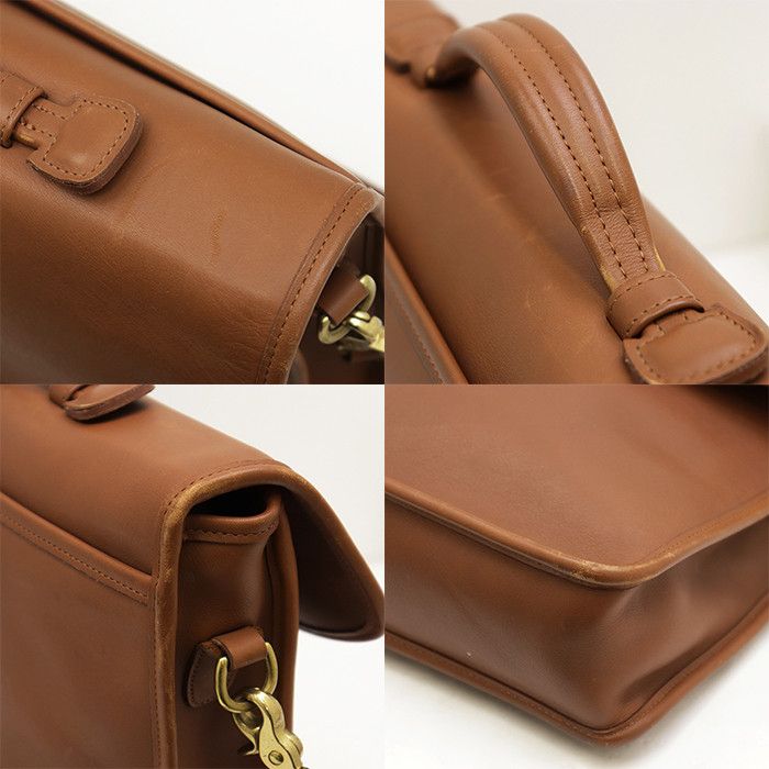 Coach Coach COACH Metropolitan Calf Briefcase Leather Business Bag 5265 DUTY FREE for USA Size ONE SIZE - 3 Thumbnail