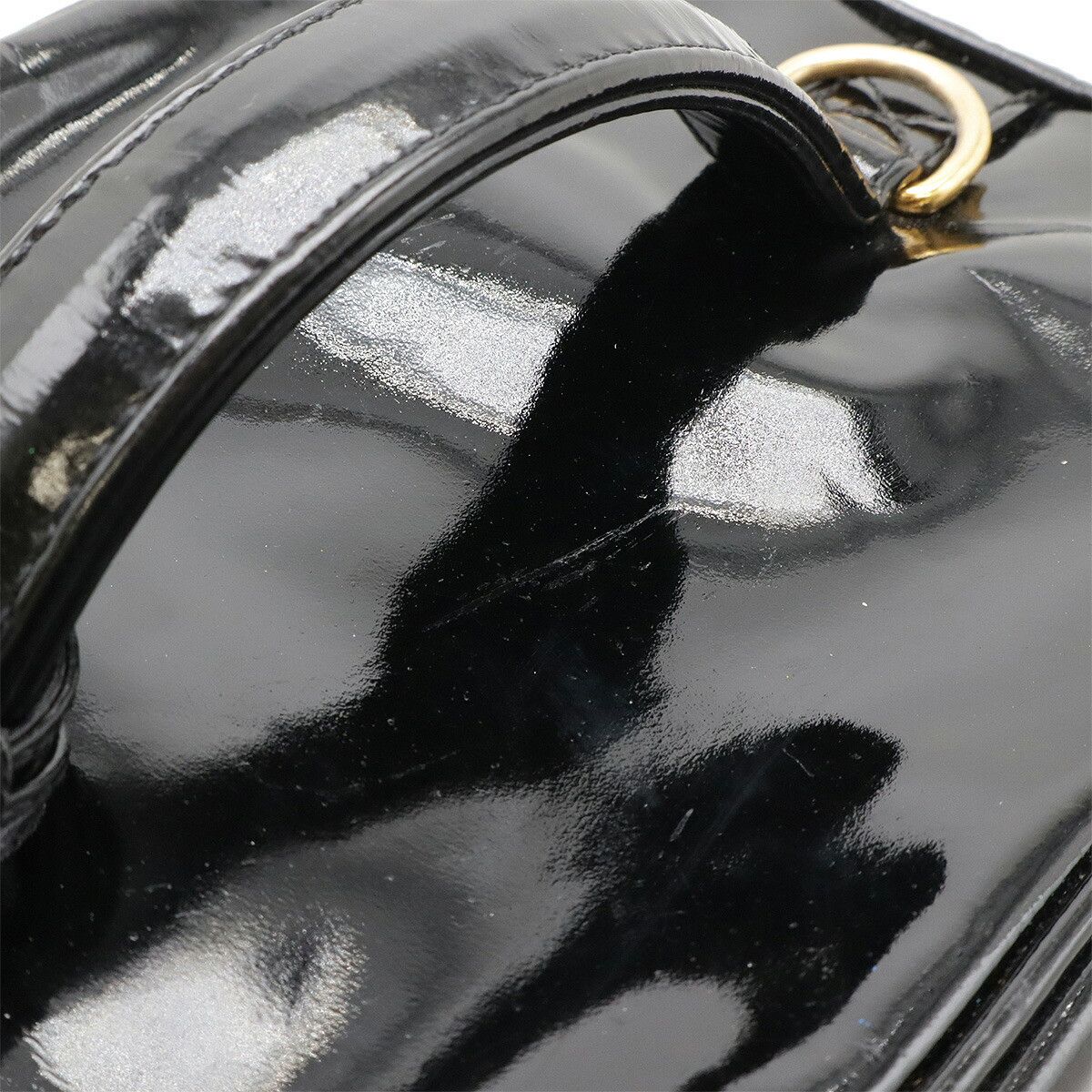 Chanel Chanel Chanel Patent Leather 2way Bag Plastic / Synthetic Vanity Bag DUTY FREE for USA Size ONE SIZE - 5 Thumbnail