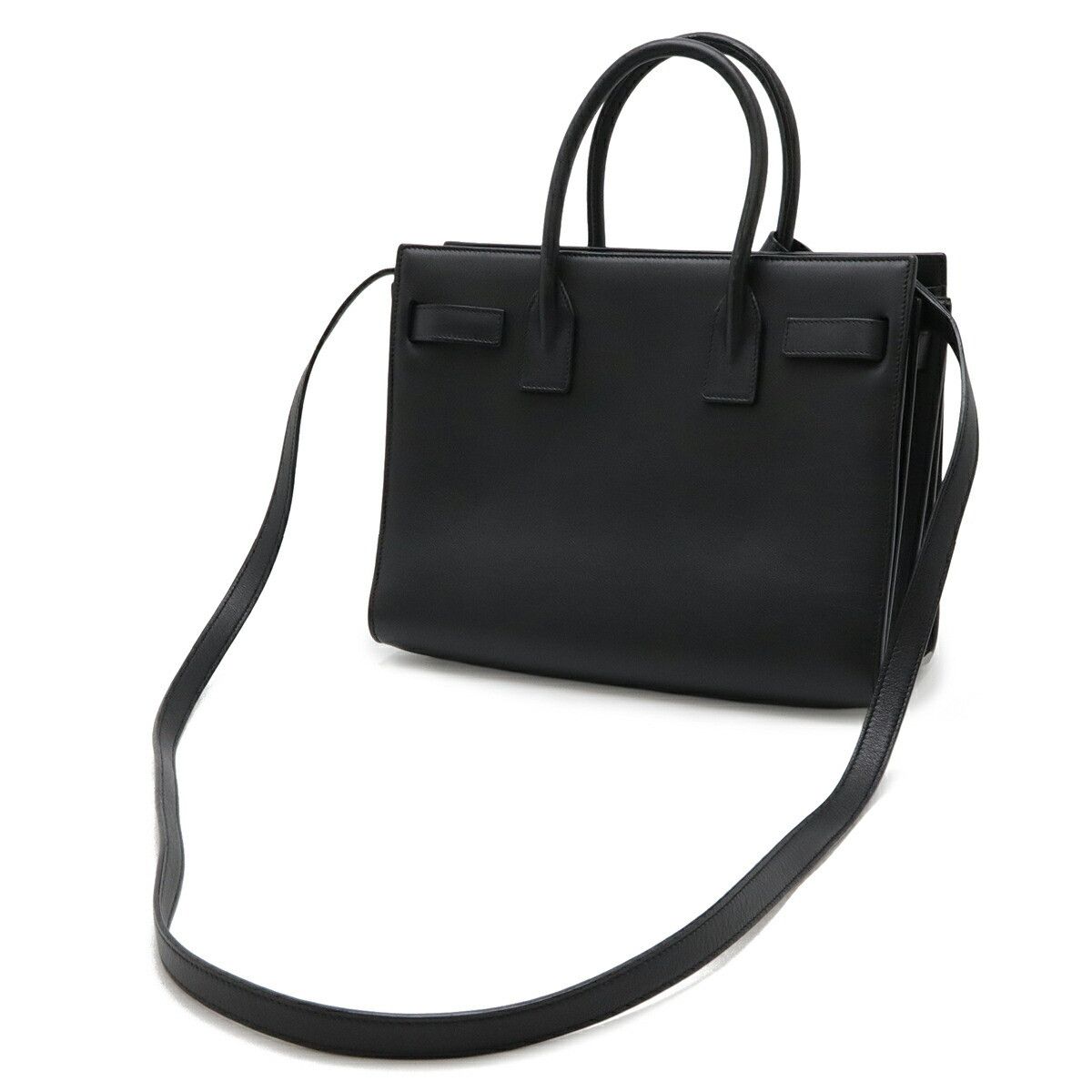 Yves Saint Laurent Yves Saint Laurent Saint Laurent Paris Sac de Jour Baby leather 2way bag Leather Handbag 377183 DUTY FREE for USA Size ONE SIZE - 2 Thumbnail