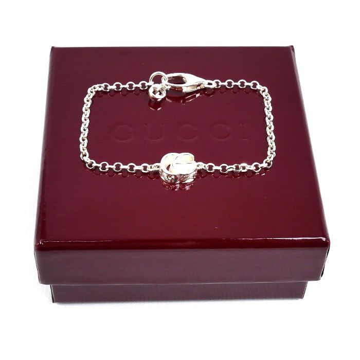 Gucci Gucci Gucci 925 Silver Double G Bracelet Precious Metal Bracelet 770756J84008106 DUTY FREE for USA Size ONE SIZE - 5 Thumbnail